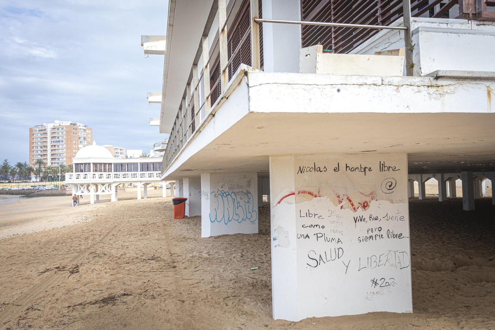 Mal estado del Balneario de la Palma