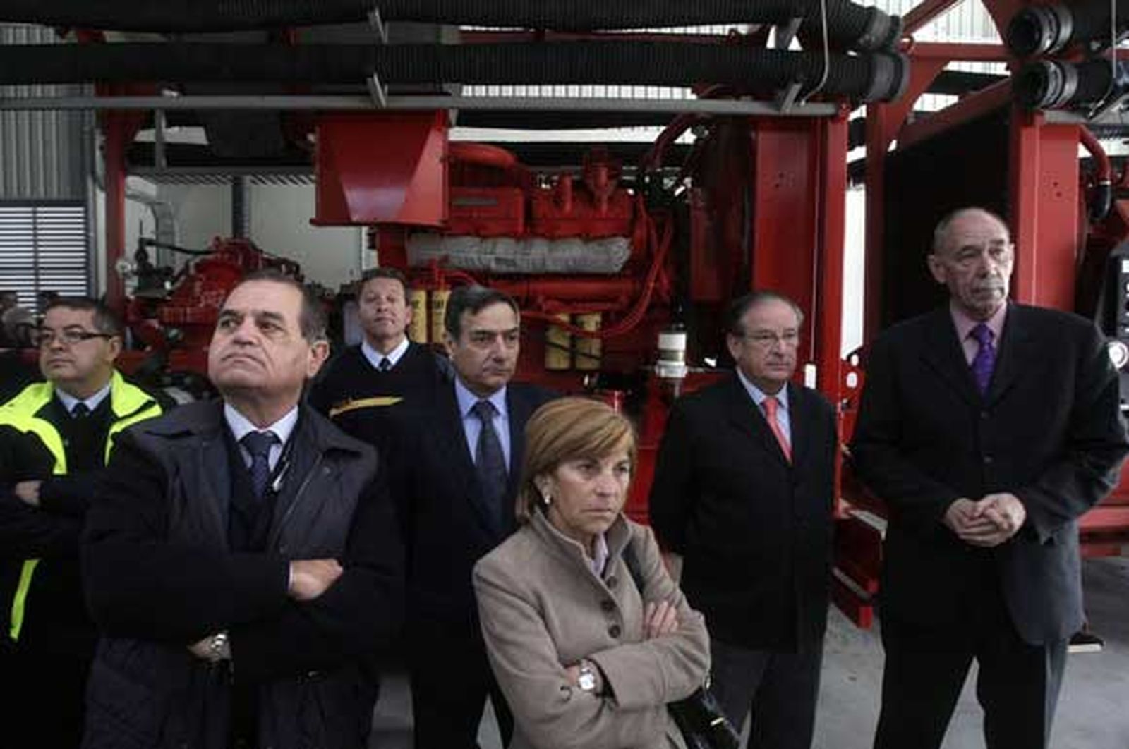 Imagen del interior del nuevo parque de bomberos./Fotos:Erasmo Fenoy

Foto: Erasmo Fenoy