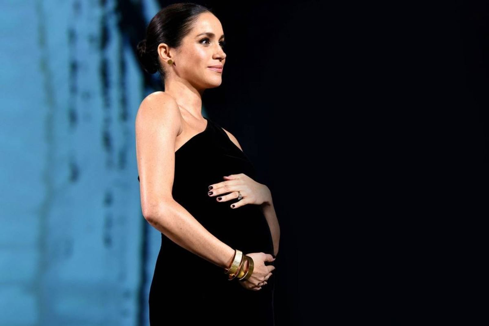 Meghan Markle, el lunes en los Premios de la Moda Británica.