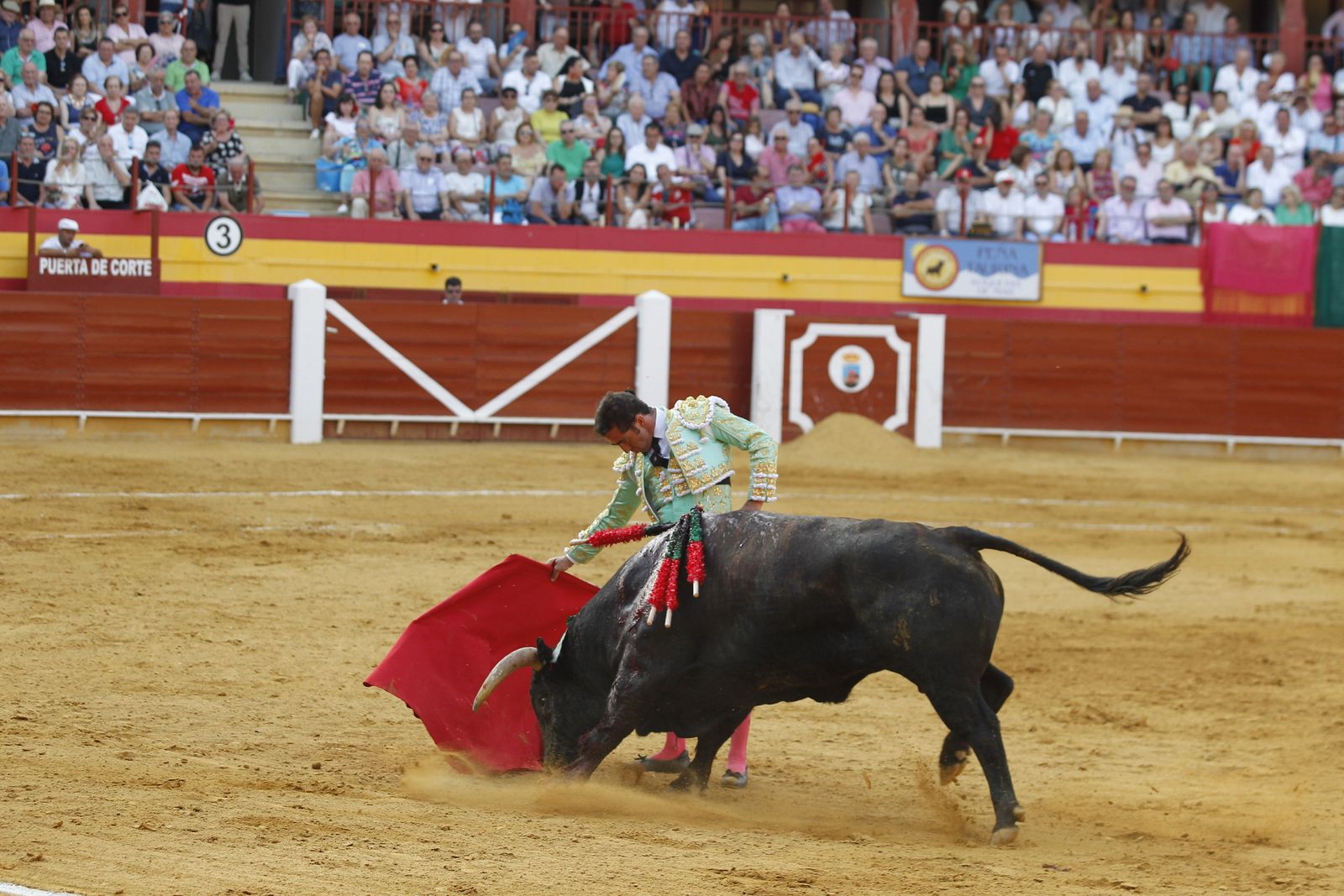 Fotogalería corrida de toros Roquetas de Mar. El Fandi, Castella, Cayetano.
