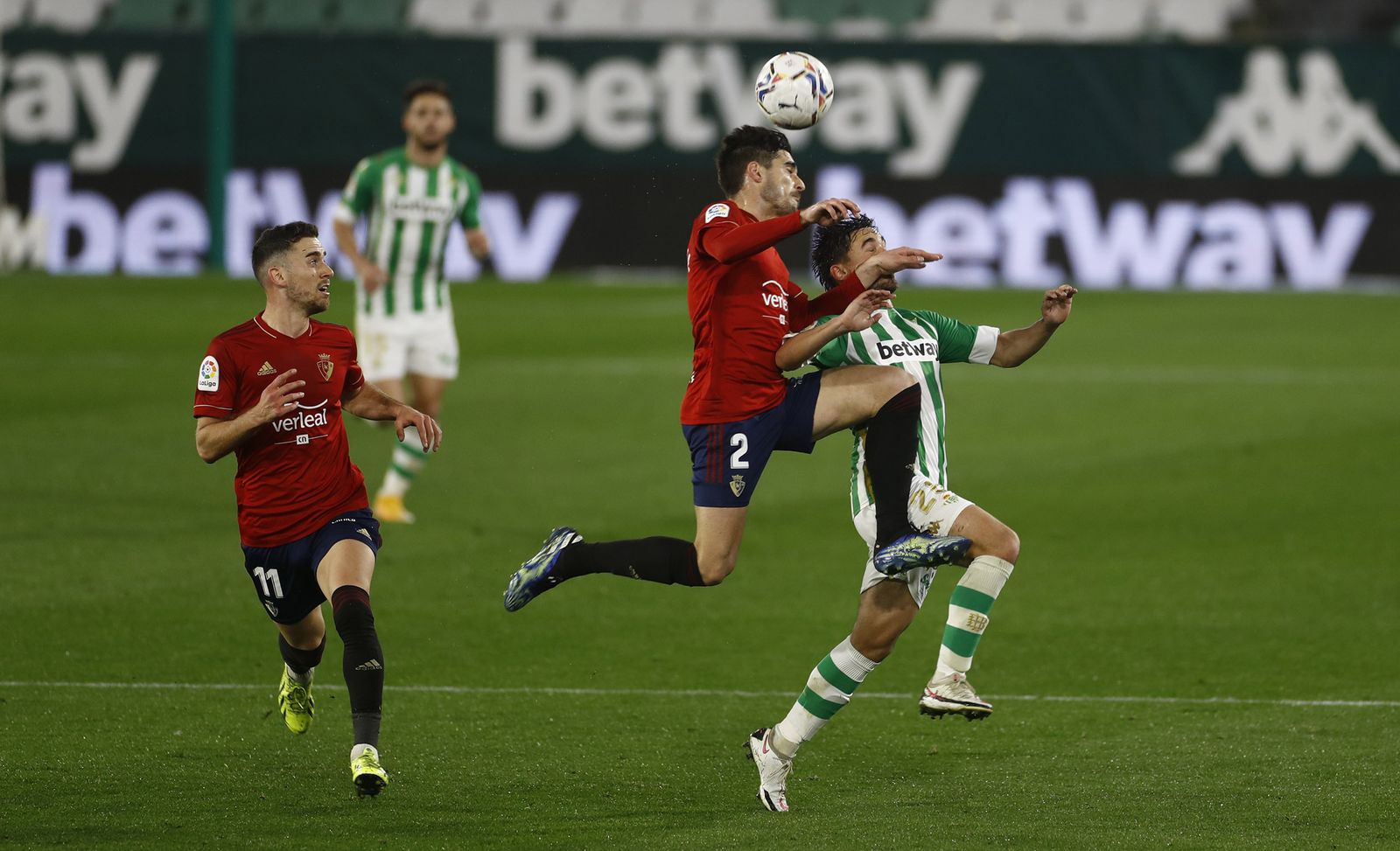 Las imágenes del Betis-Osasuna