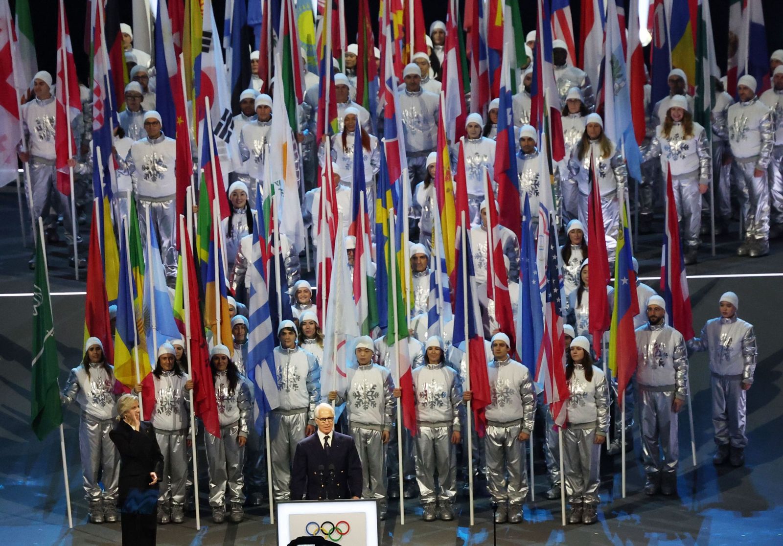 Las fotos de la inauguración de los Juegos Olímpicos de invierno de 2026