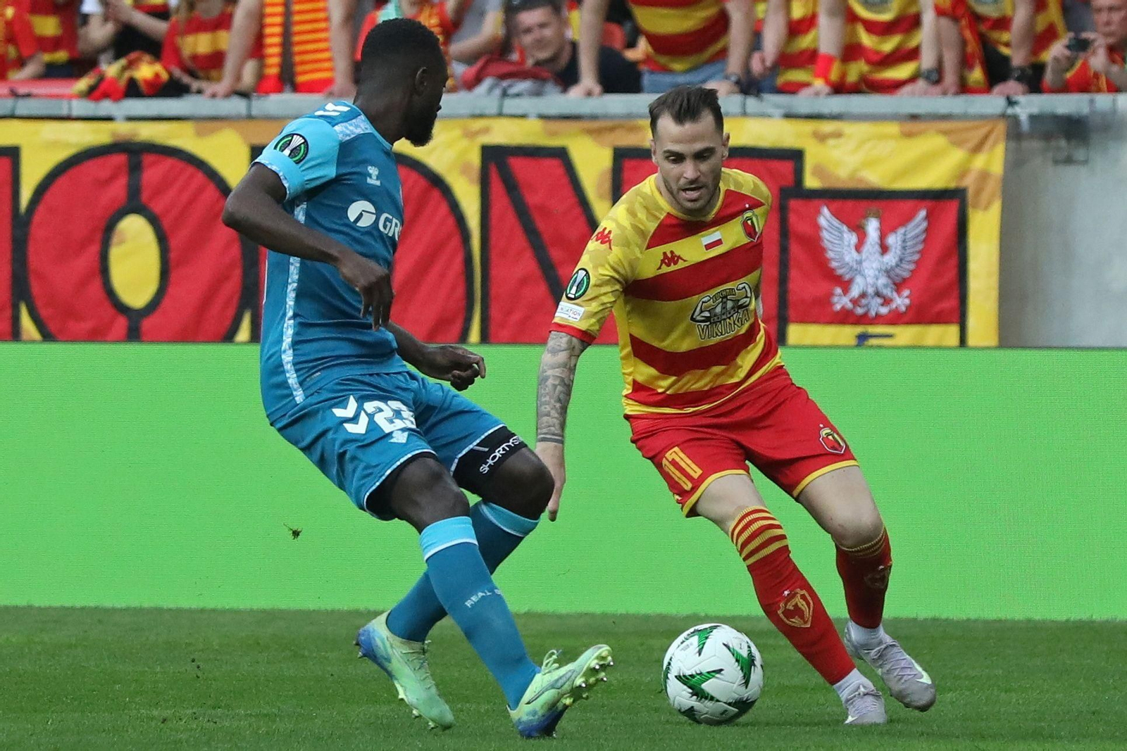 Las fotos del Jagiellonia - Betis