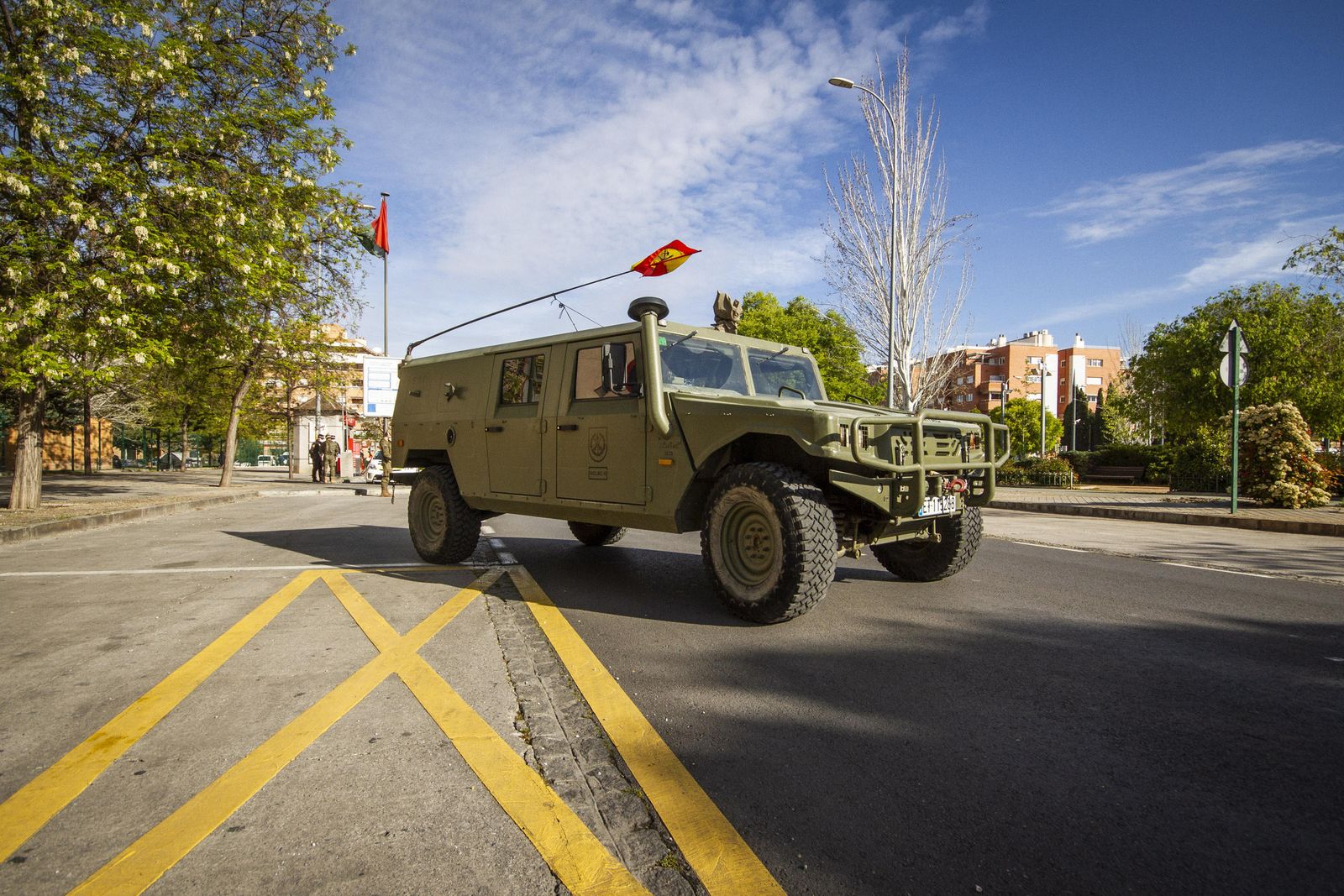 La Legión se despliega hoy en Granada para controlar el coronavirus
