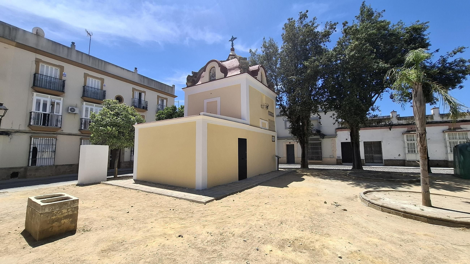 Obra de restauración de la Caja del Agua