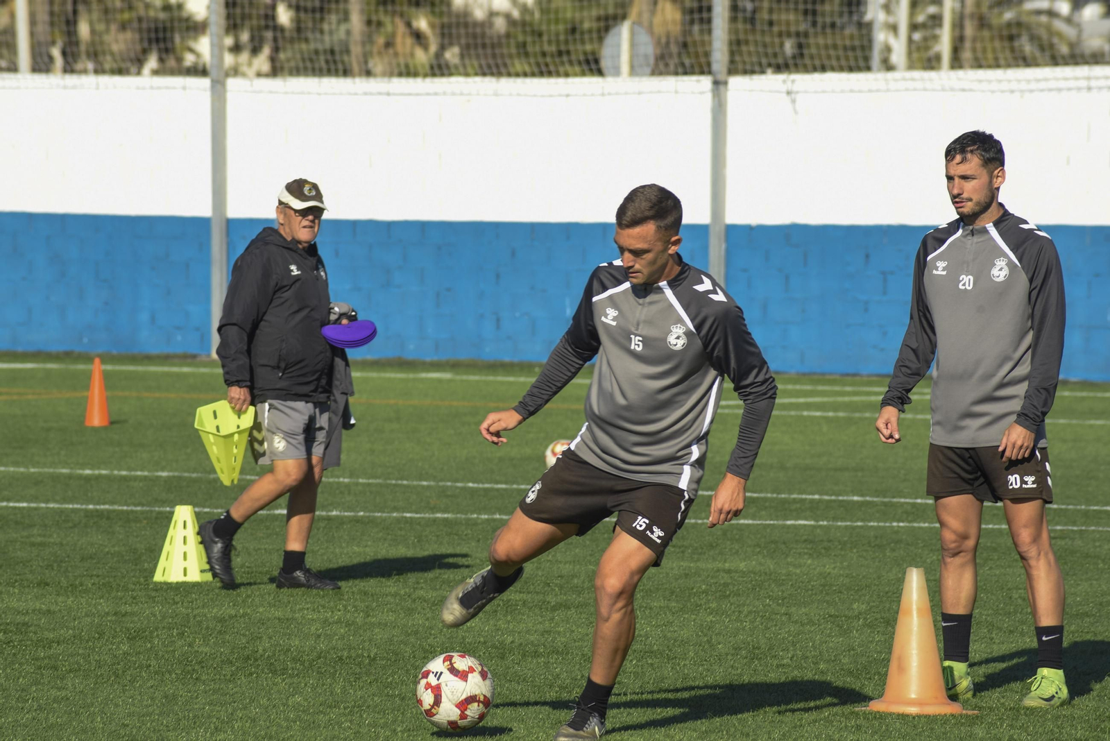 Las fotos del entrenamiento de la Balona previo a su partido con el Ciudad de Lucena