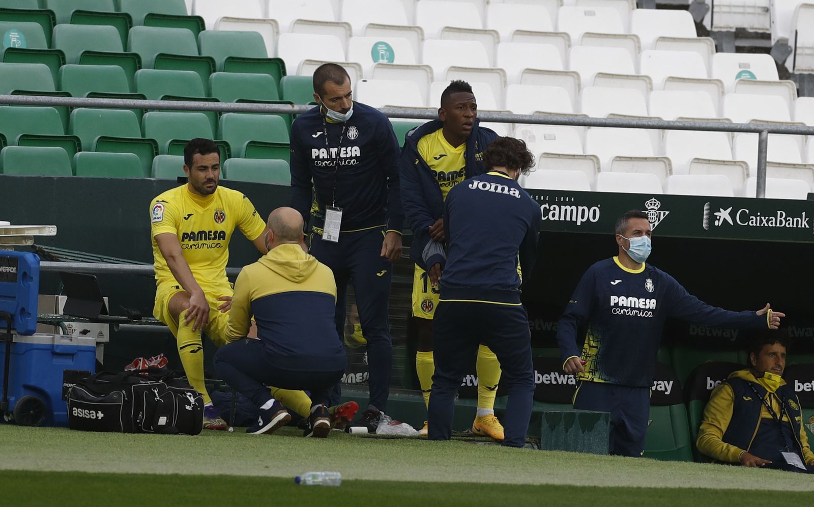 Las imágenes del Betis-Villarreal