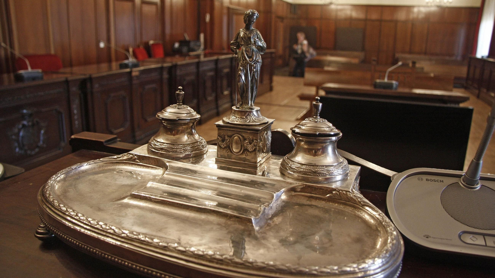 El caso iba a ser juzgado por un jurado popular en esta sala de la Audiencia de Sevilla.