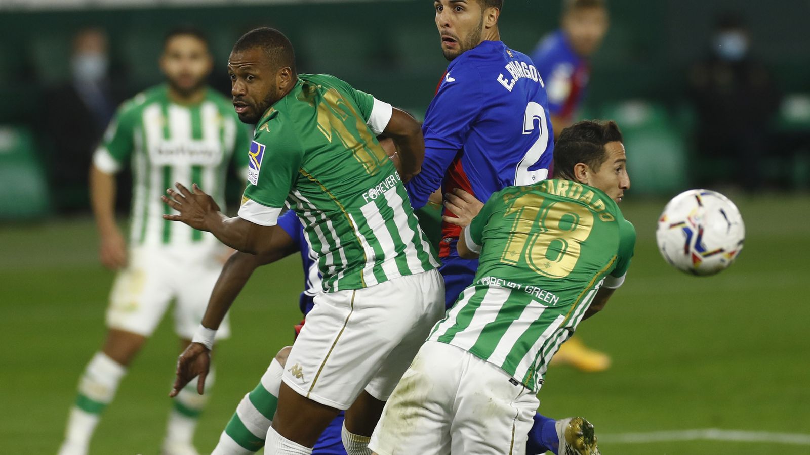 Las imágenes del Betis-Eibar