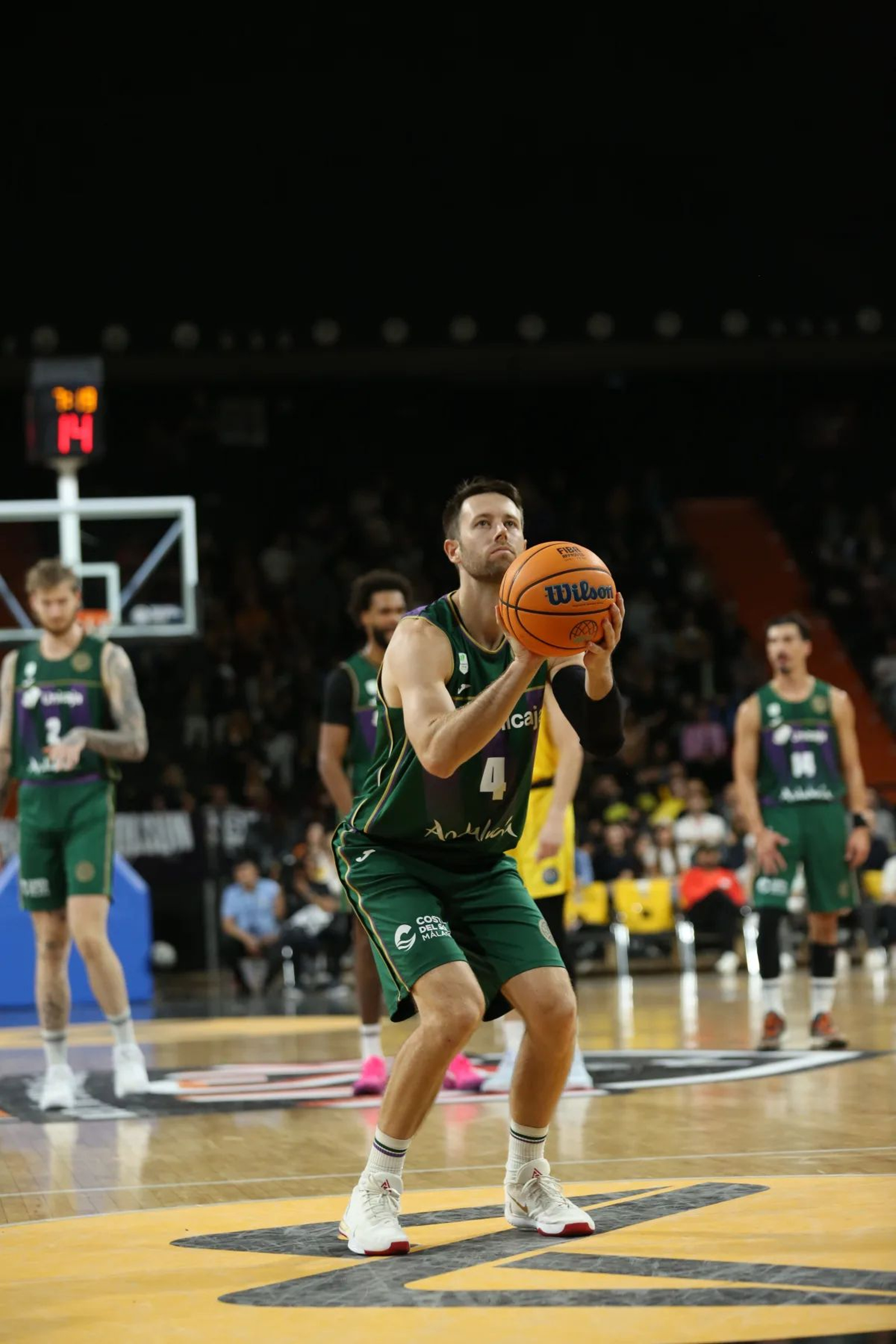 El Mersin-Unicaja, en fotos