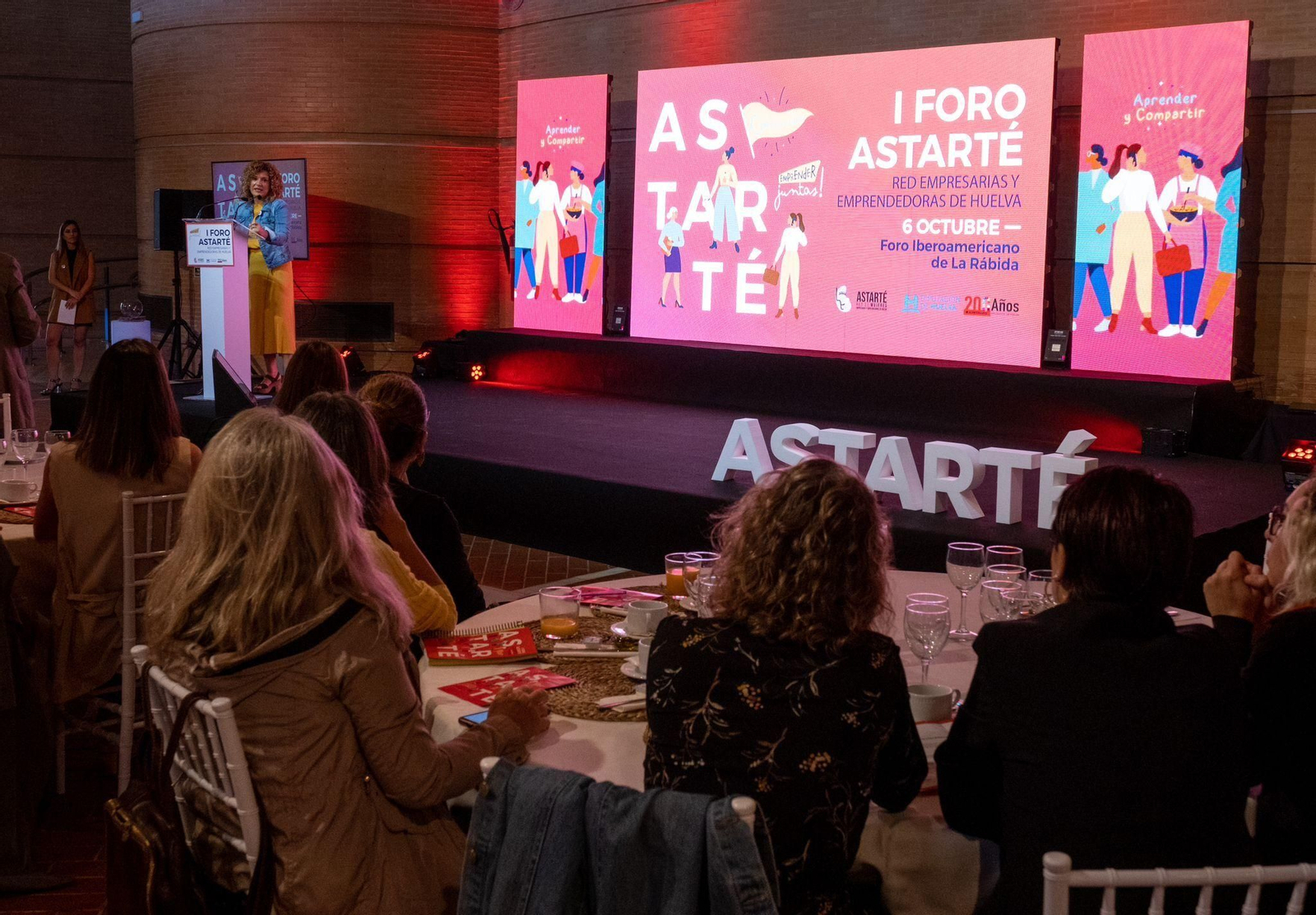 I Foro Astarté organizado por la Diputación de Huelva.