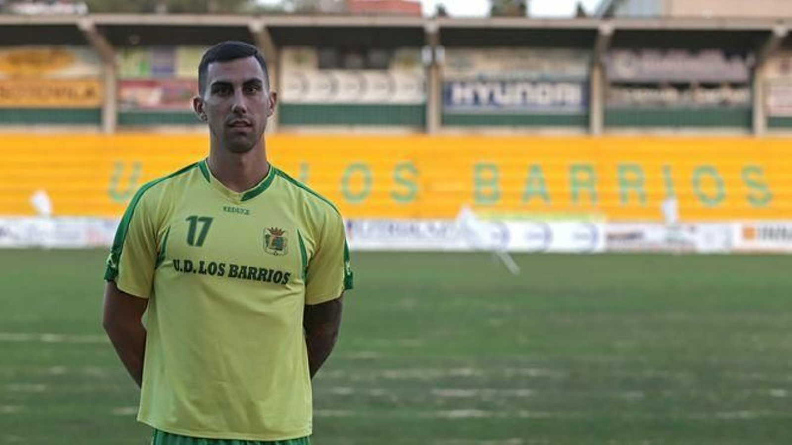 Manolo Bonaque, jugador de la UD Los Barrios