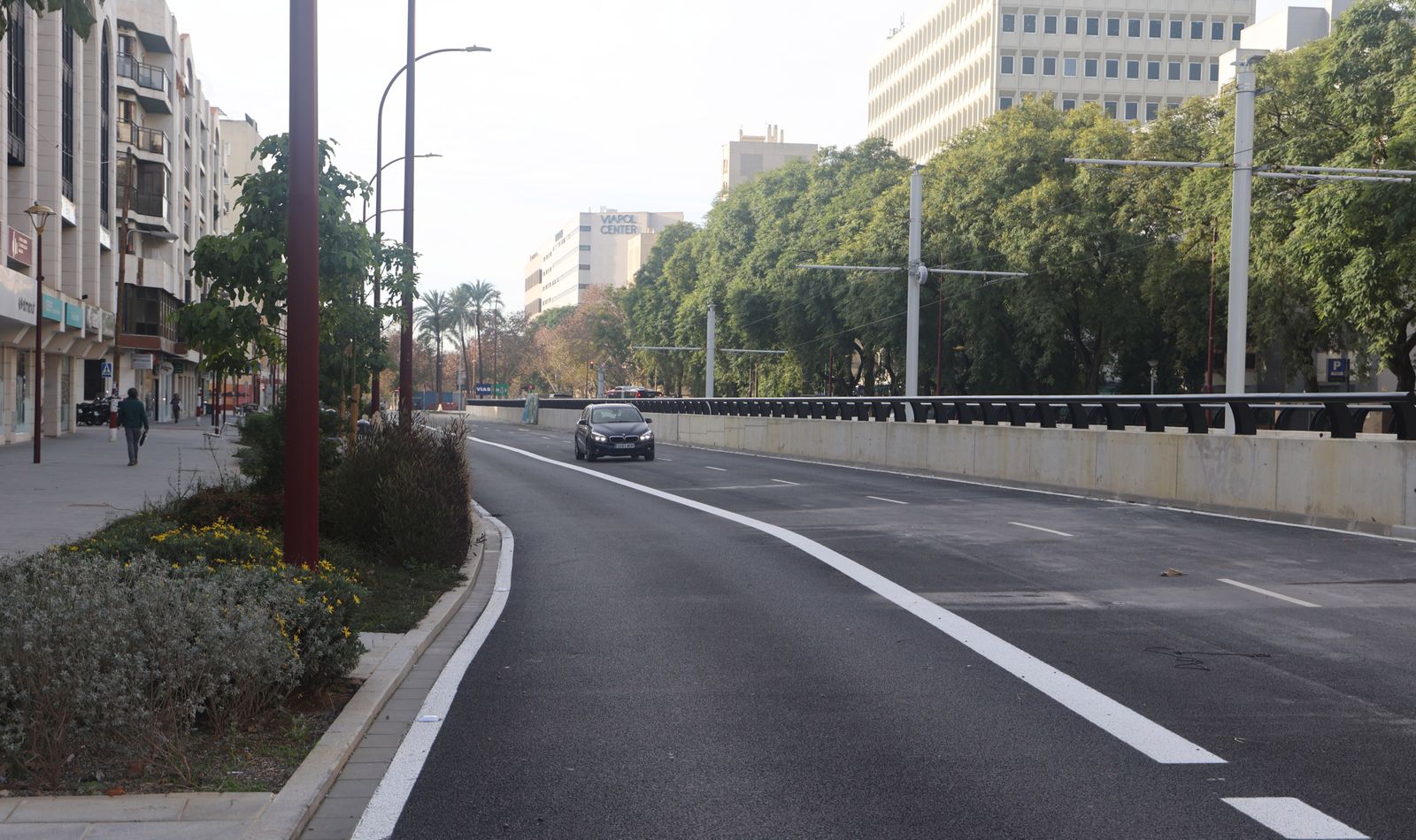 Apertura al tráfico de la Avda San Francisco Javier