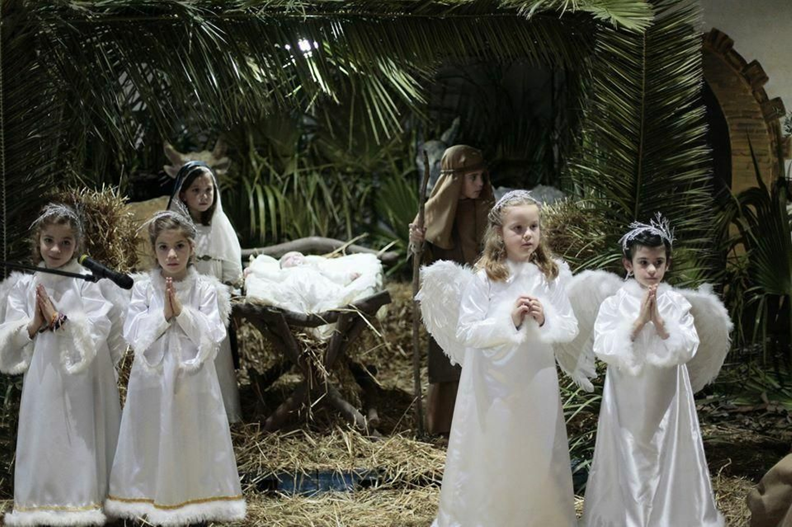 Belén Viviente en el LAUDE Altillo School