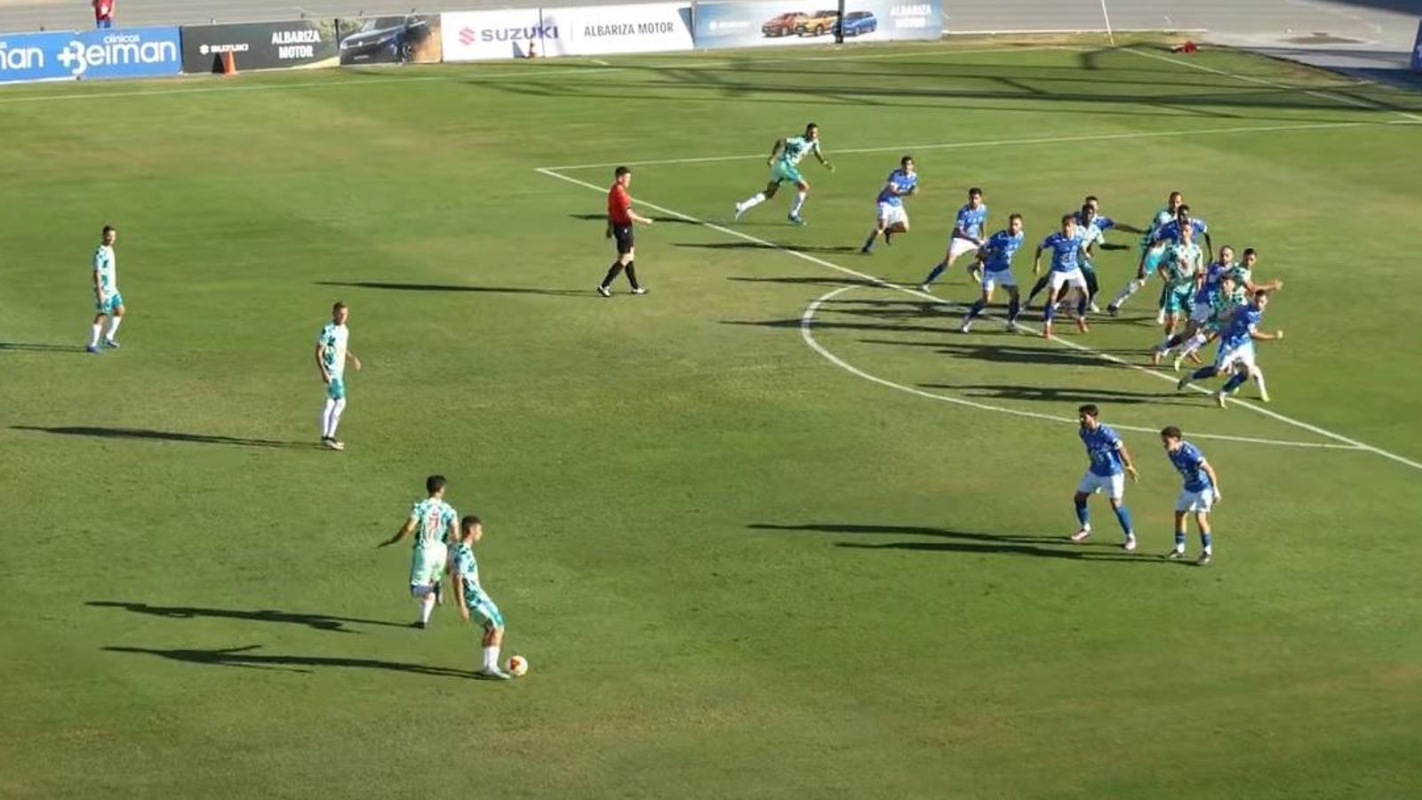 El gol anulado al Yeclano, de sus pocos aciertos.