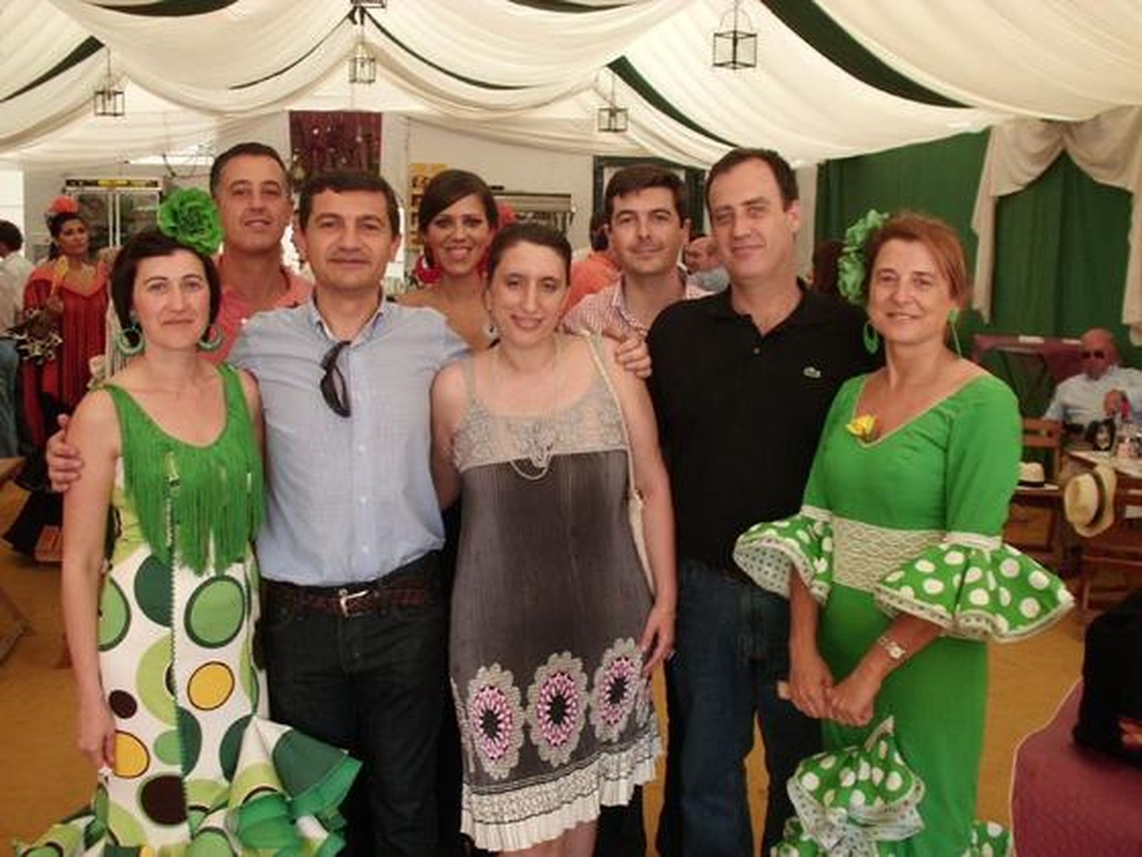 Eugenia García, Mª Carmen Cantero, Alberto Marcos, Eva Mª Castro, M. Bausá, Sonia Argüeso, J. García y M. Ayuso.