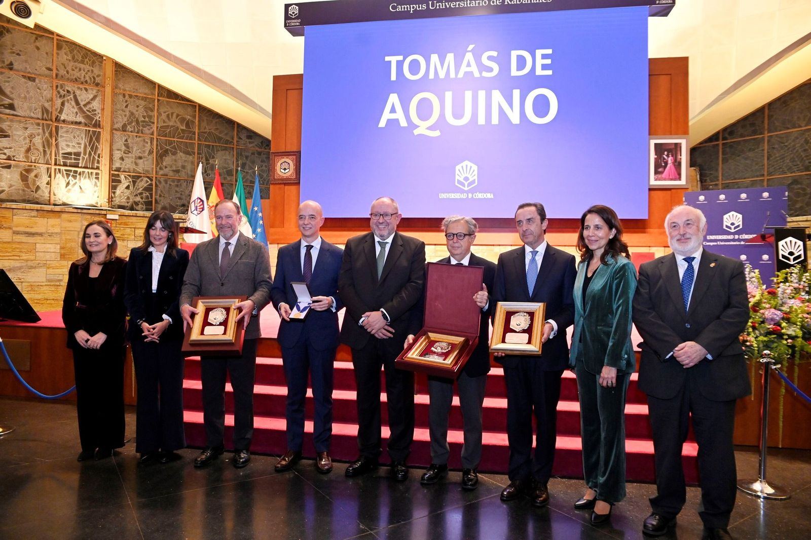 La entrega de los Premios Tomás de Aquino de la Universidad de Córdoba, en imágenes