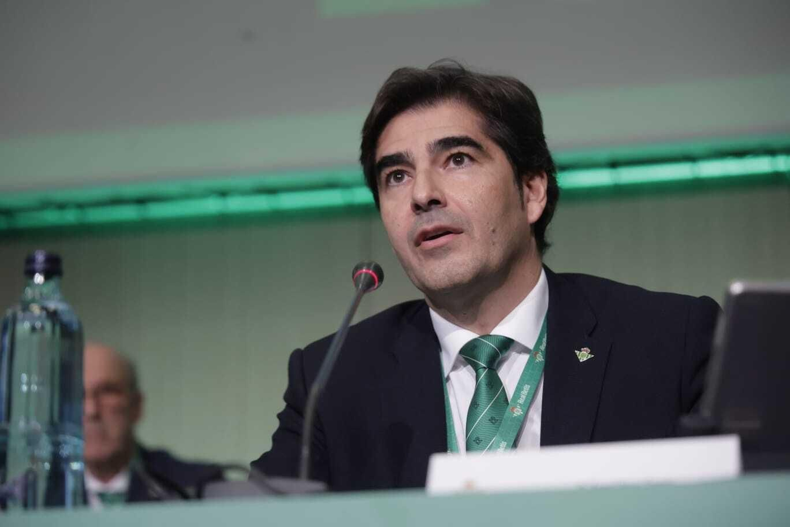 Ángel Haro, en una comparecencia.