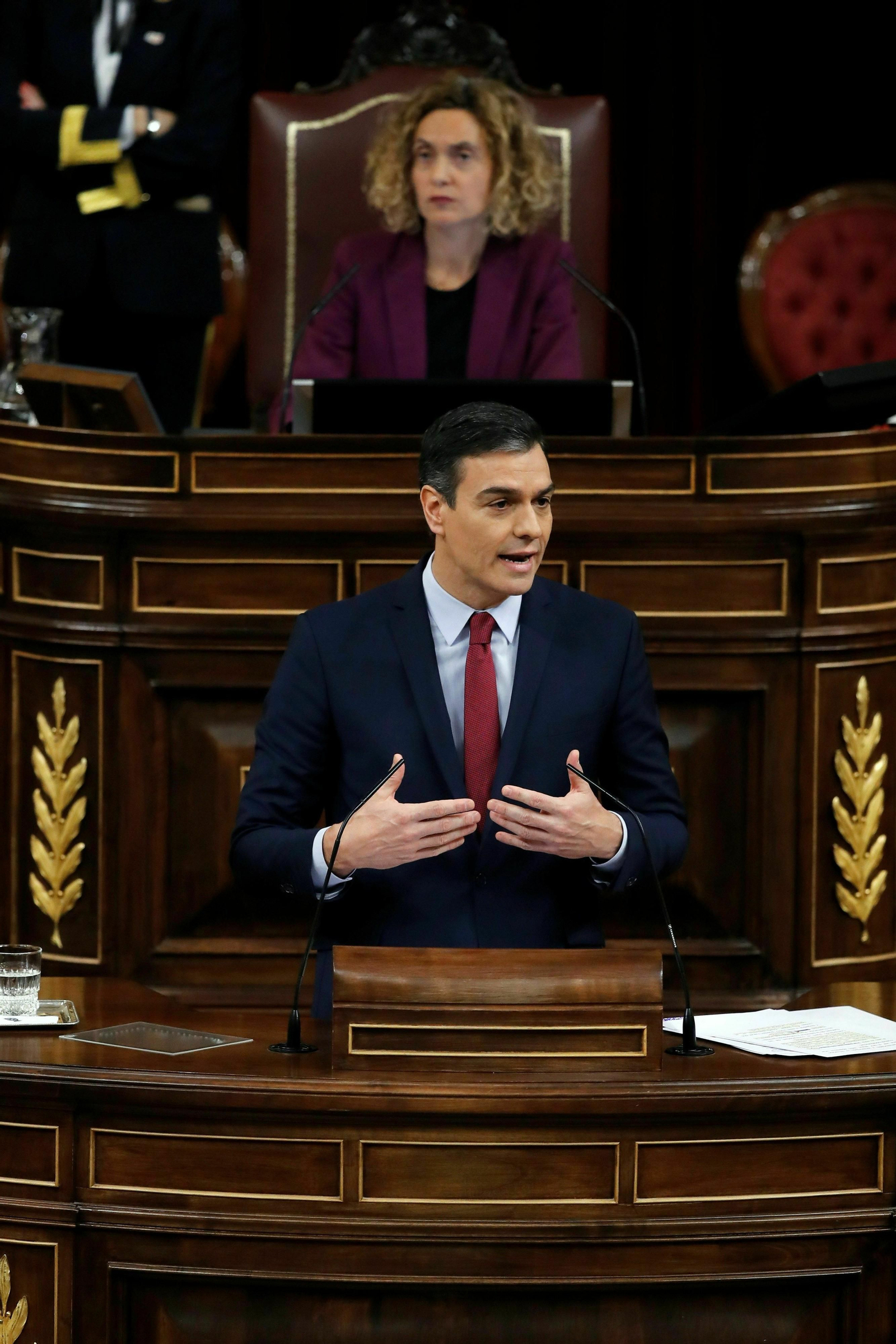 Las imágenes de la investidura de Pedro Sánchez