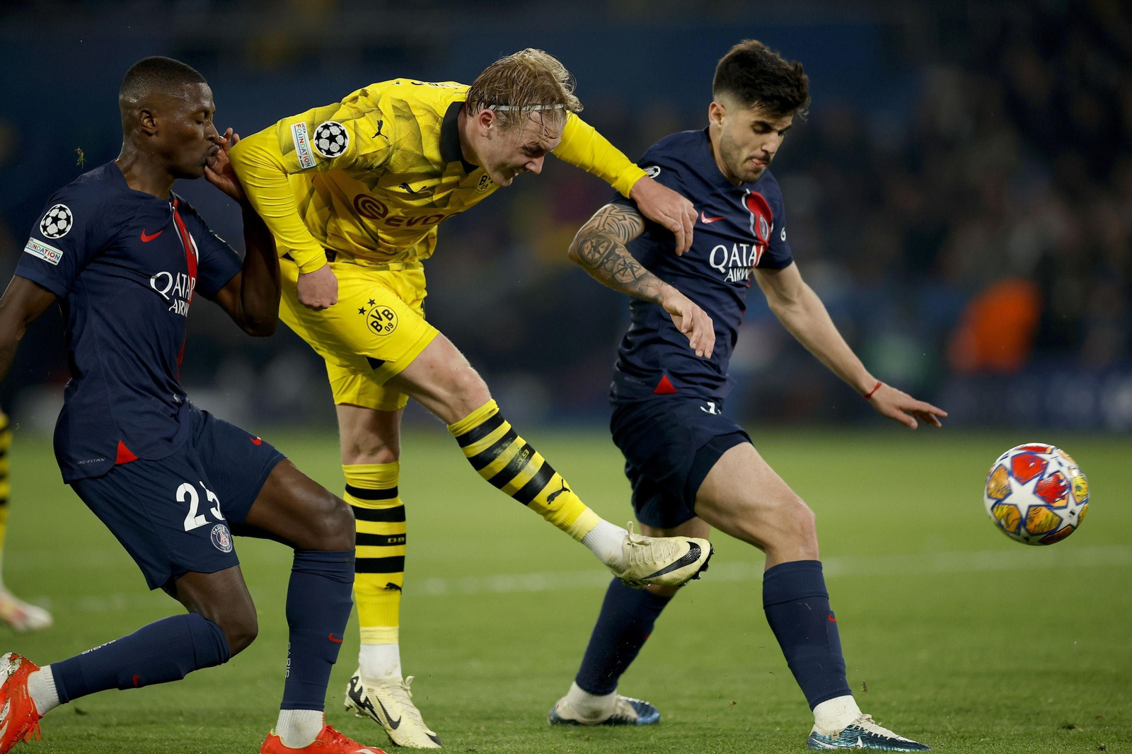 Las fotos del PSG - Borussia Dortmund