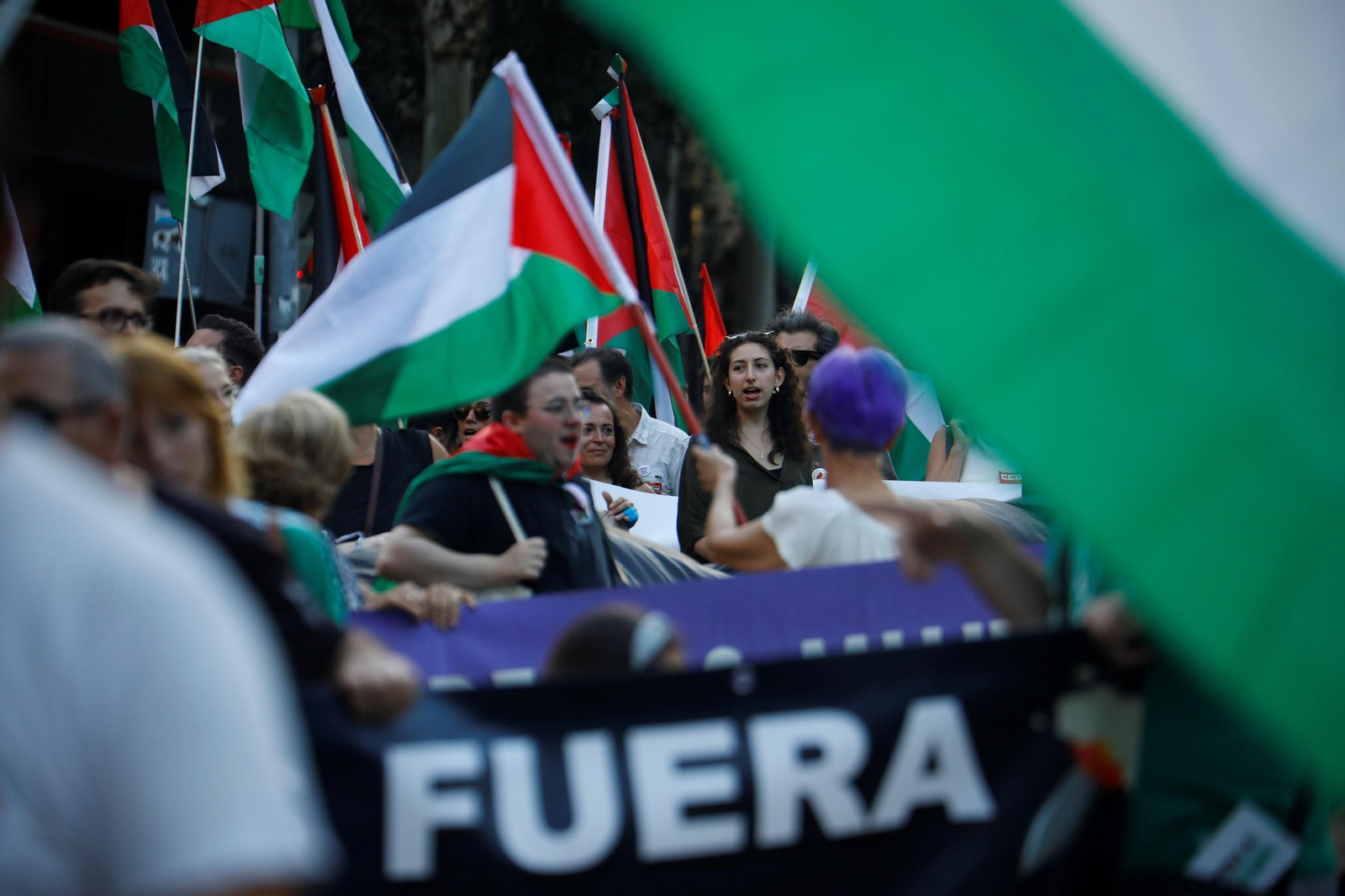 Las imágenes de la manifestación de Córdoba por Gaza