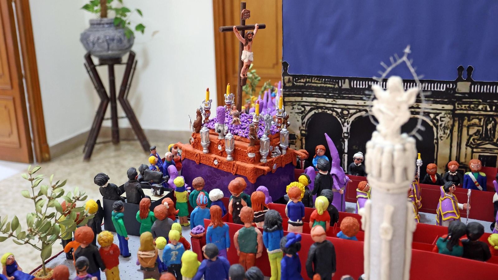 Una Semana Santa de plastilina en el Colegio Montaigne Jerez