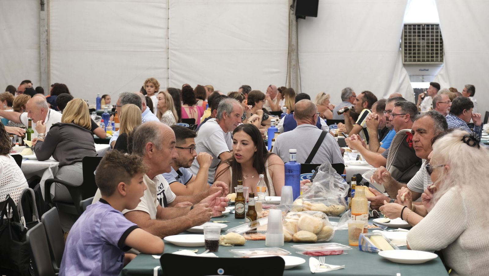 Imágenes de la comida anual de la CUCN, en Níjar