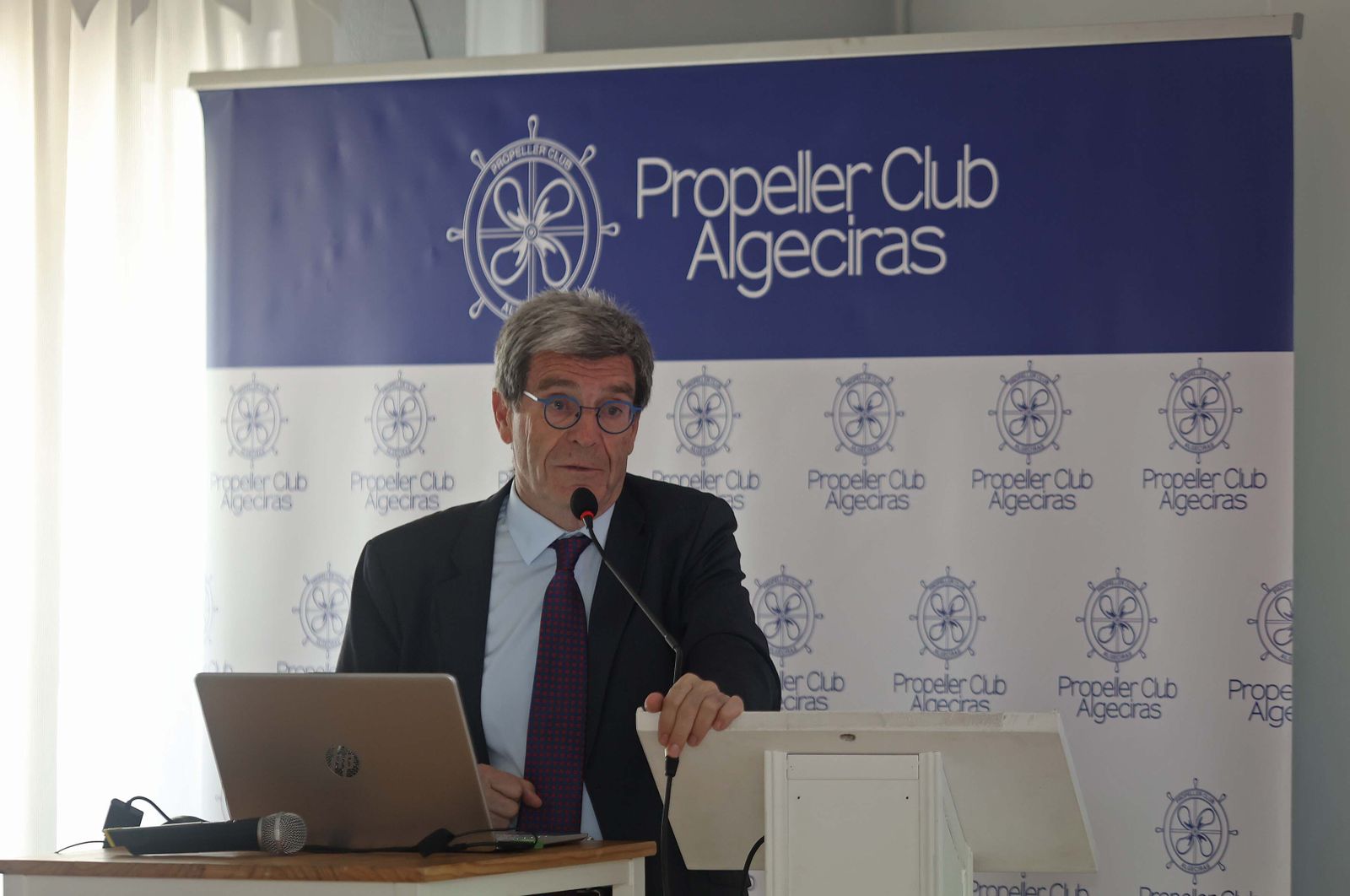 El almuerzo del Propeller Club de Algeciras con Aurelio Martínez, en imágenes