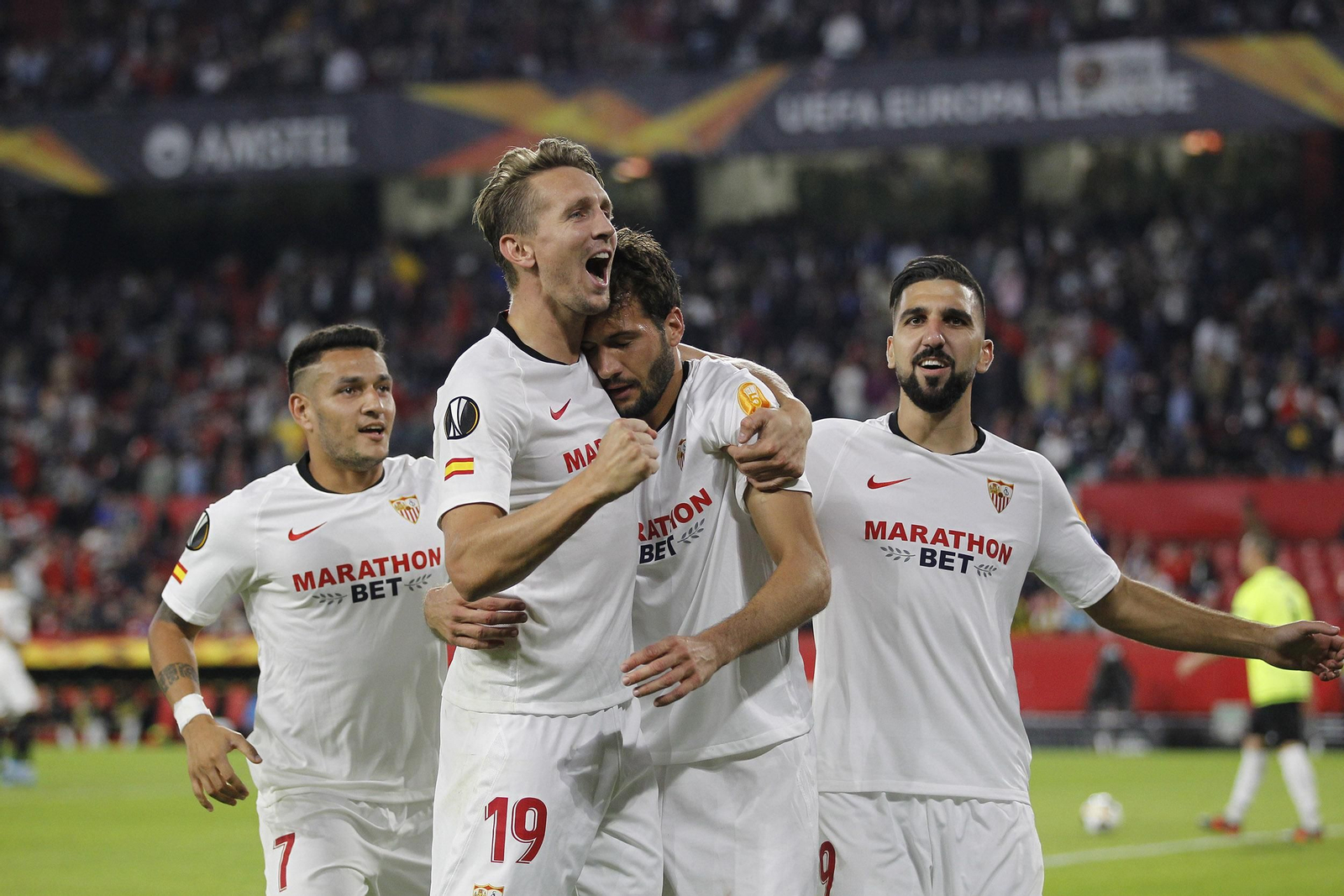 Las fotos del Sevilla-Dudelange