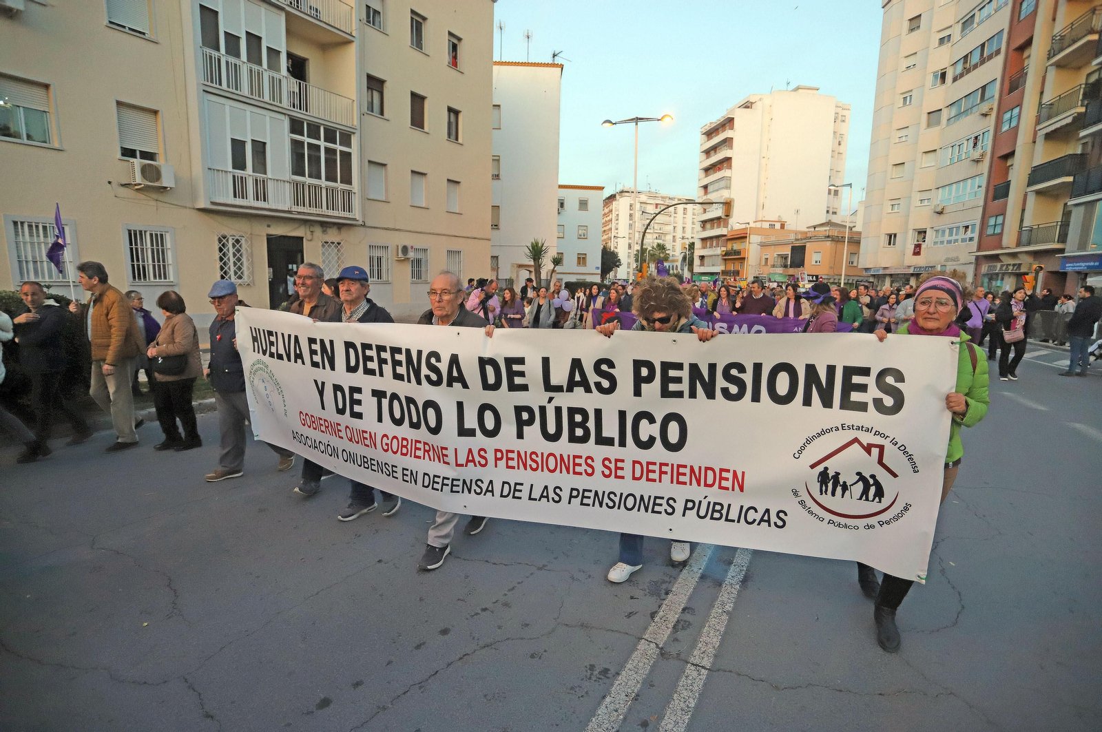 Imágenes de la manifestación del 8 de marzo, Día Internacional de la Mujer