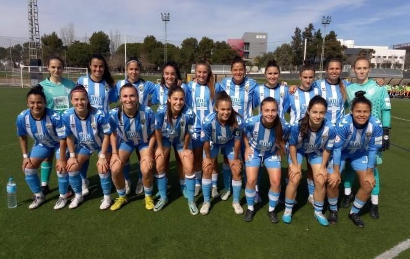 El equipo del Málaga CF.