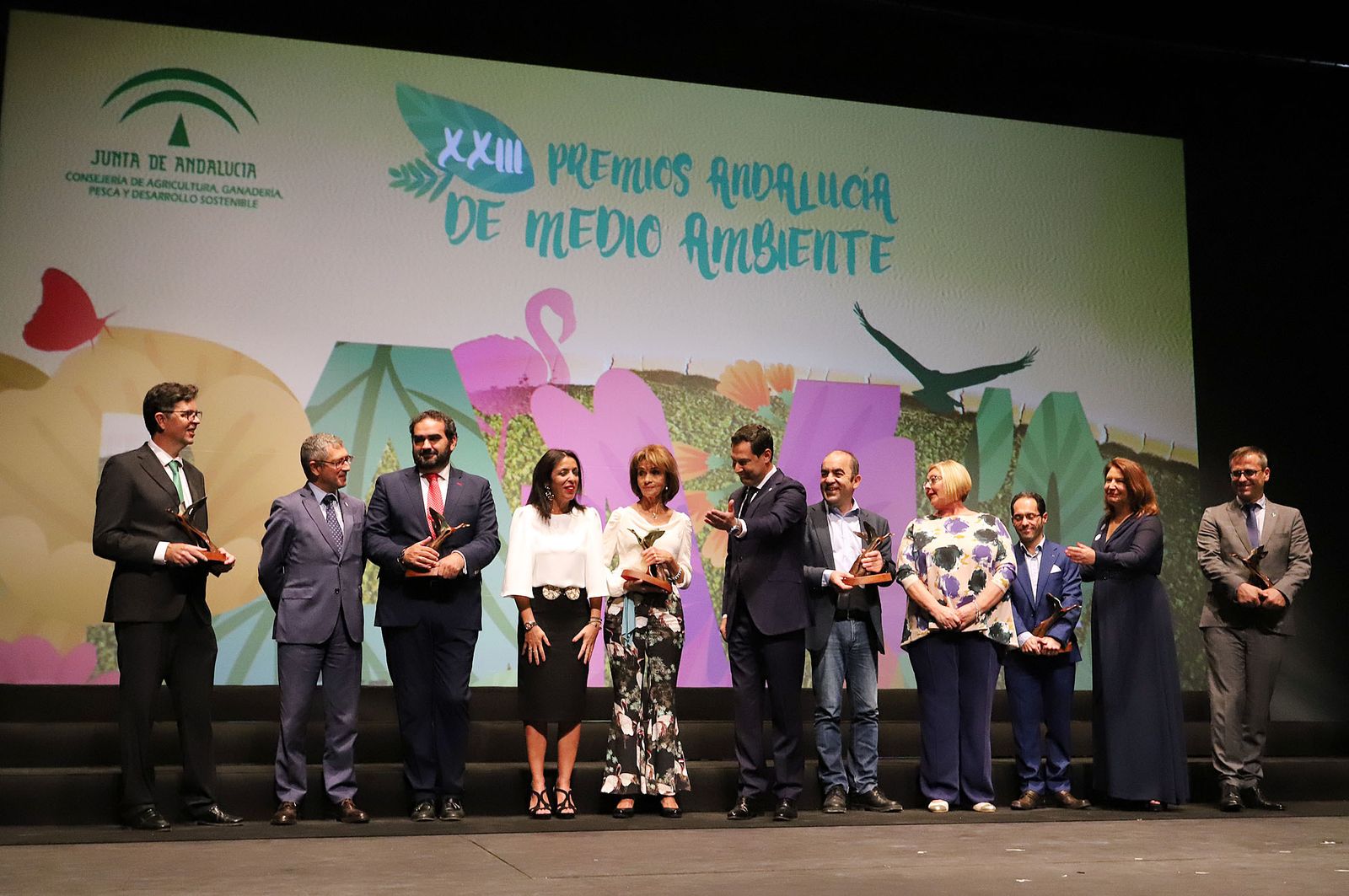 Imágenes del acto del 50 aniversario de Doñana