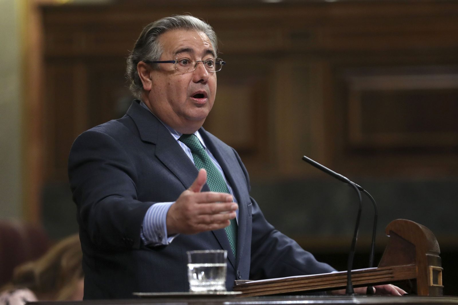 El ministro de Interior, Juan Ignacio Zoido.