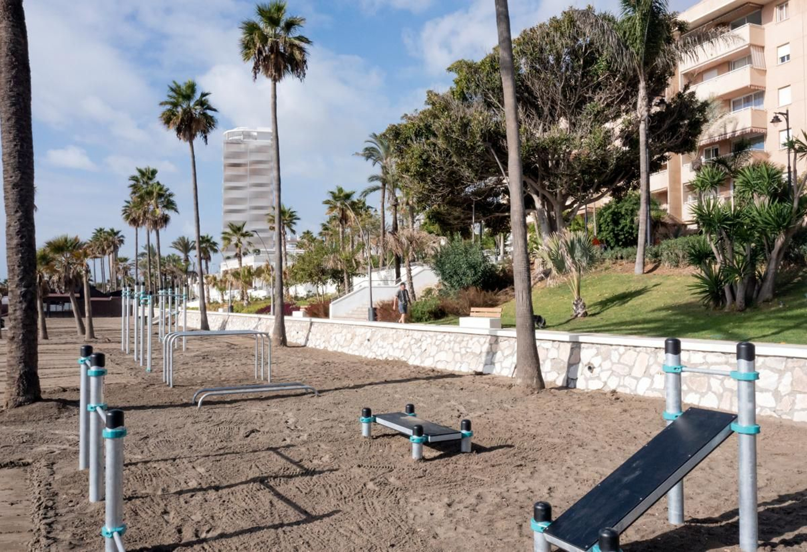 El nuevo circuito de calistenia.