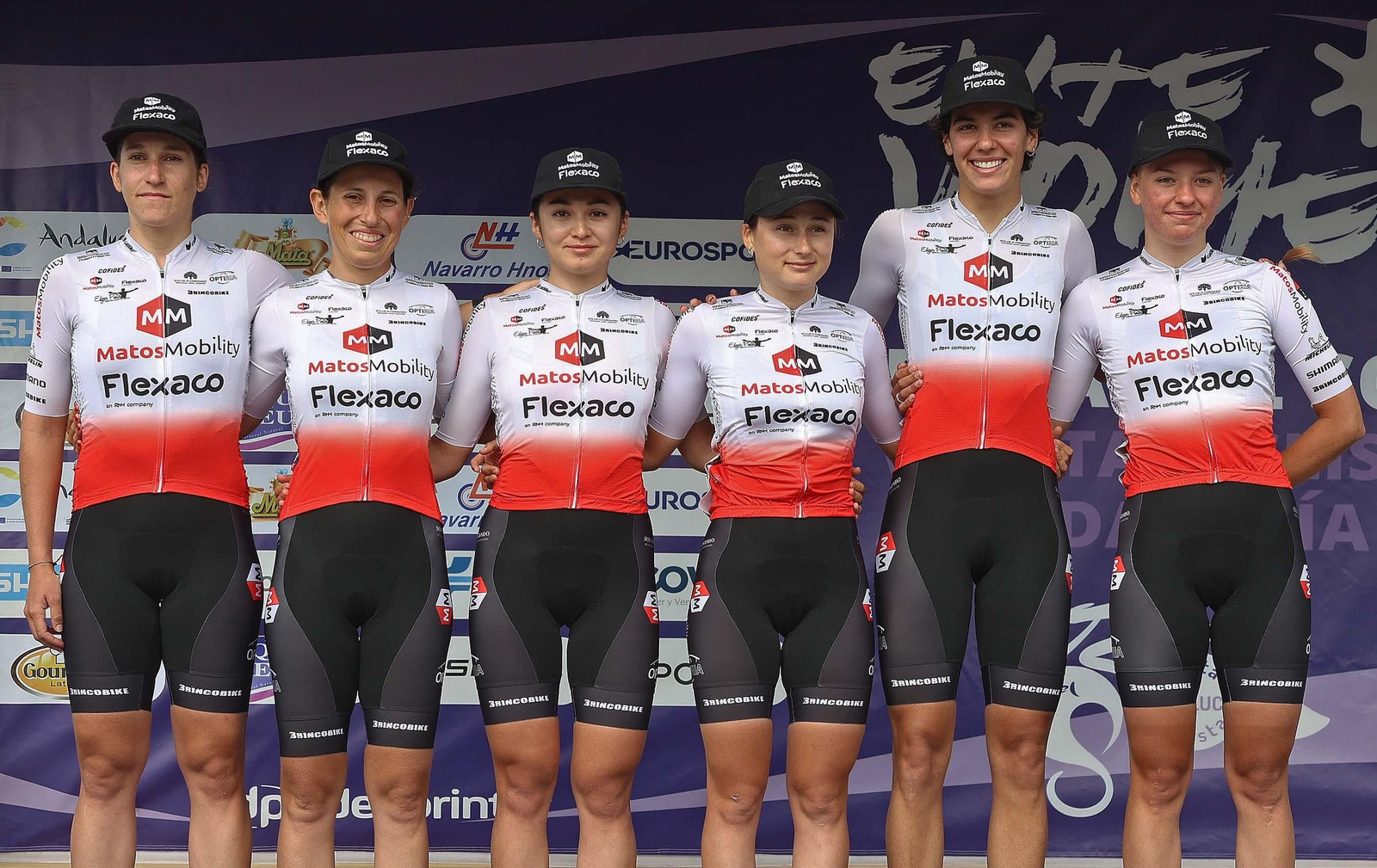 Fotos de la salida de la III Vuelta Ciclista femenina a Andalucía desde Castellar