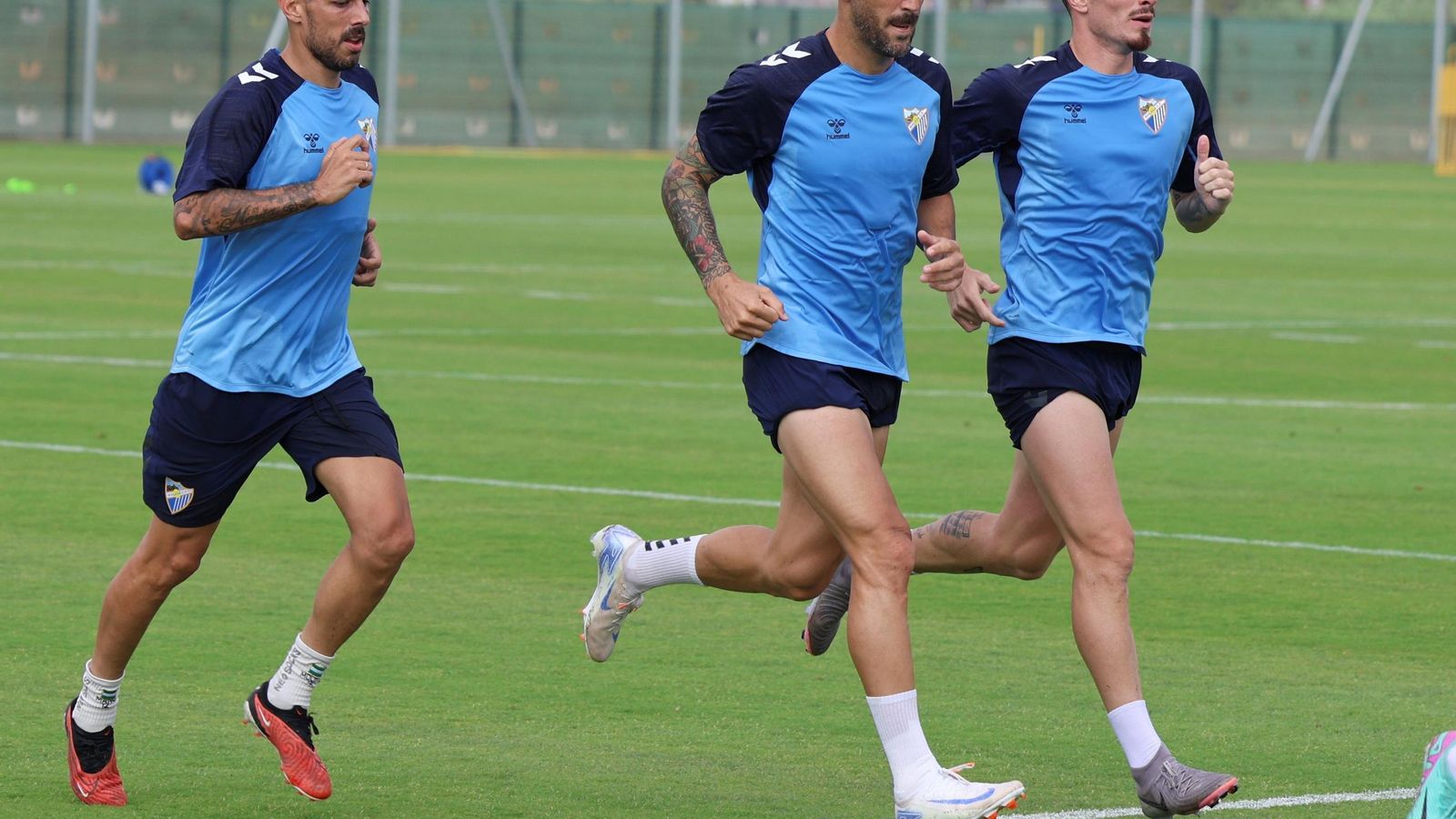 El Málaga CF prueba la Ciudad Deportiva de Arraijanal