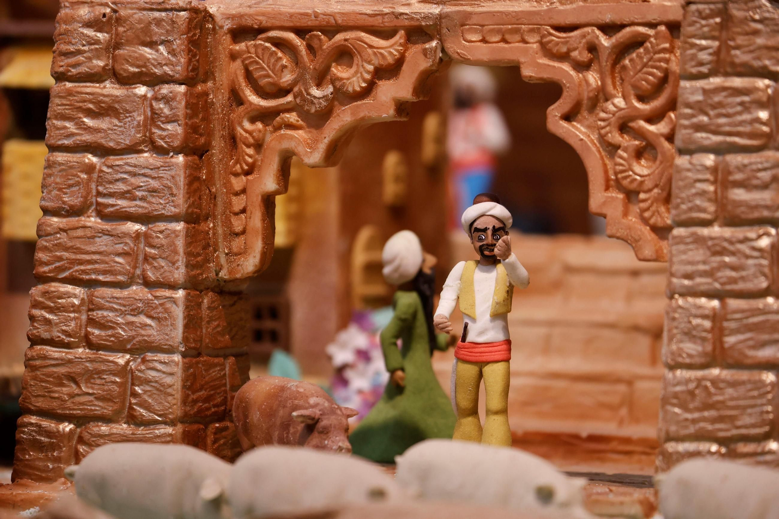 El belén de chocolate de Rute, al detalle en estas fotos