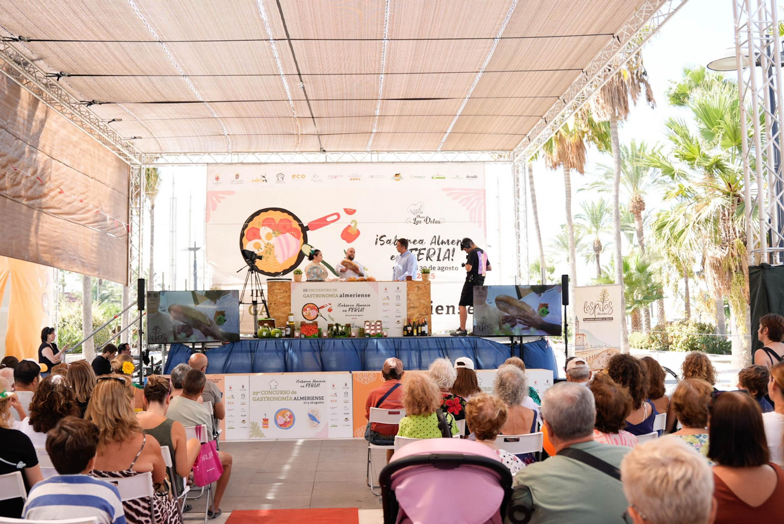 Las mejores imágenes de los showcookings del Obrador Las Pitas y Bosco Benítez