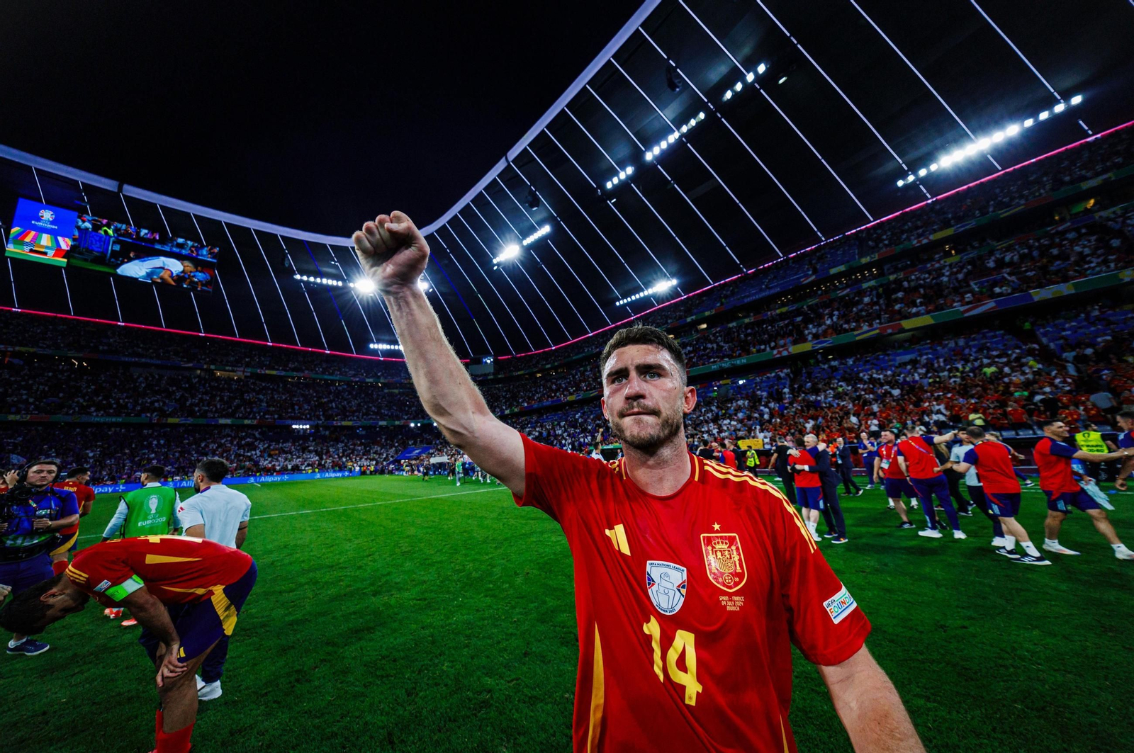 Las mejores imágenes del España - Francia