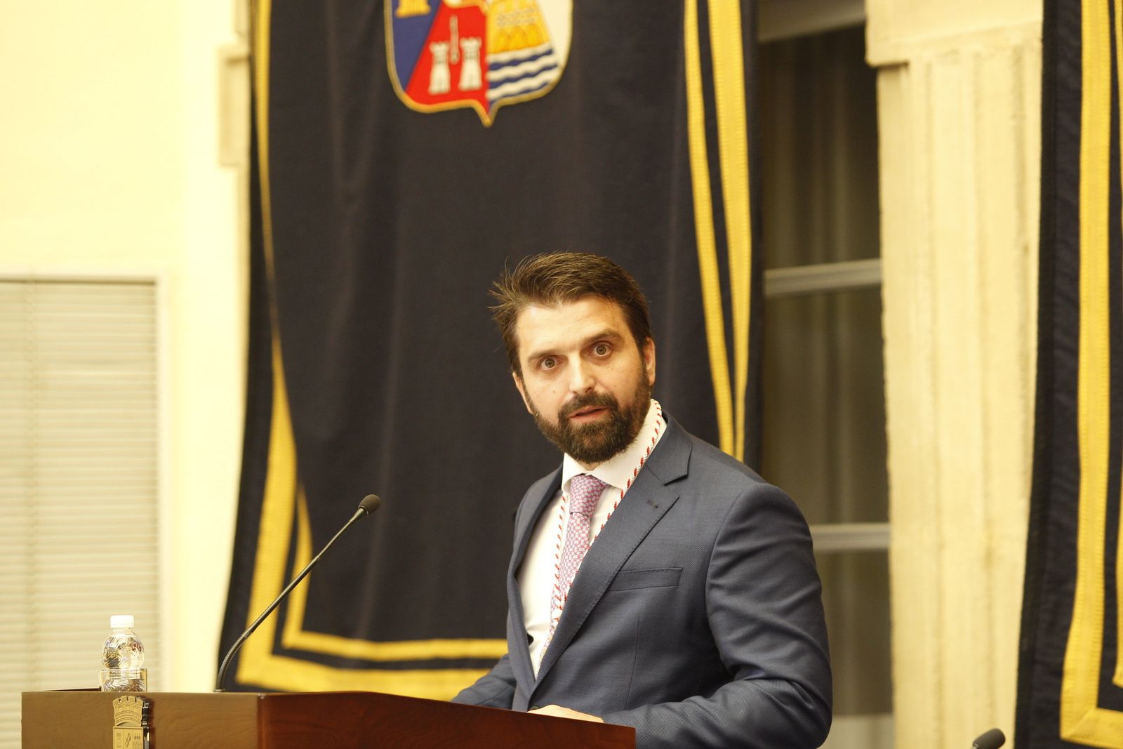 Pleno investidura Presidente Diputación de Almería. Javier Aureliano García