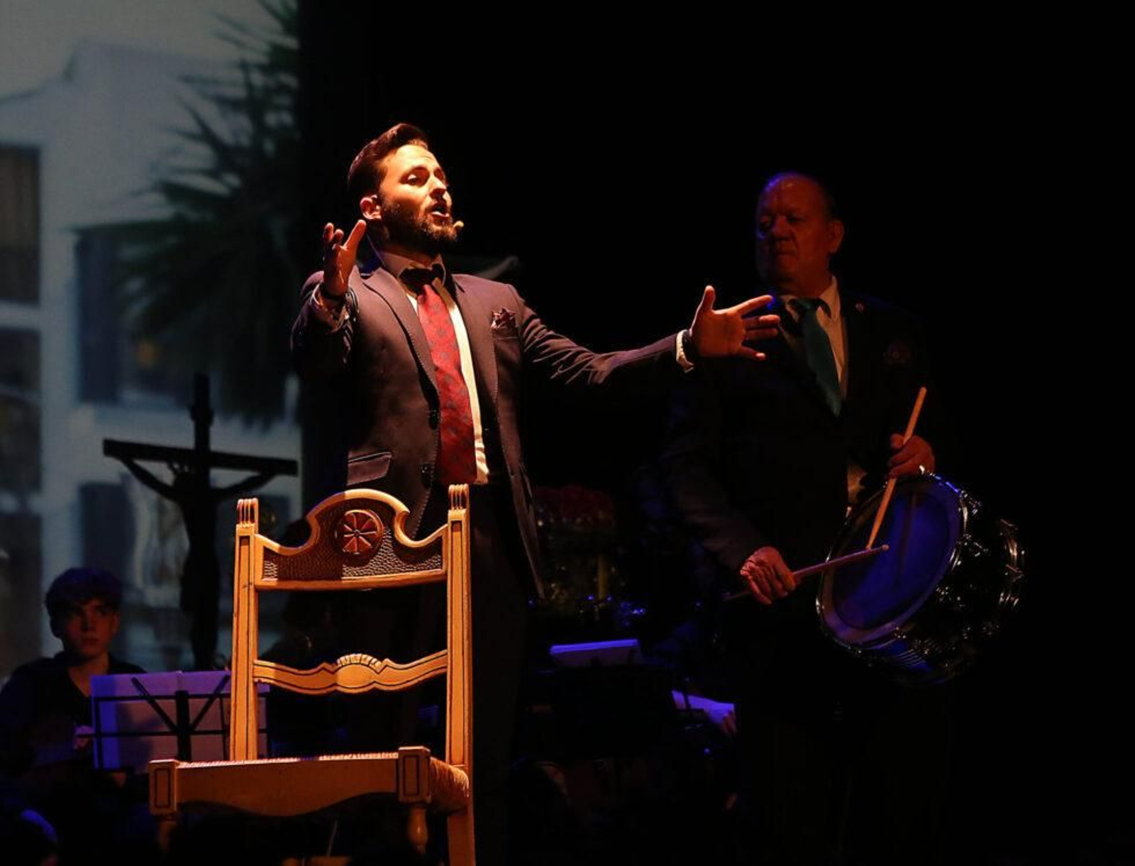 El cantaor lucentino Jesús Reyes.