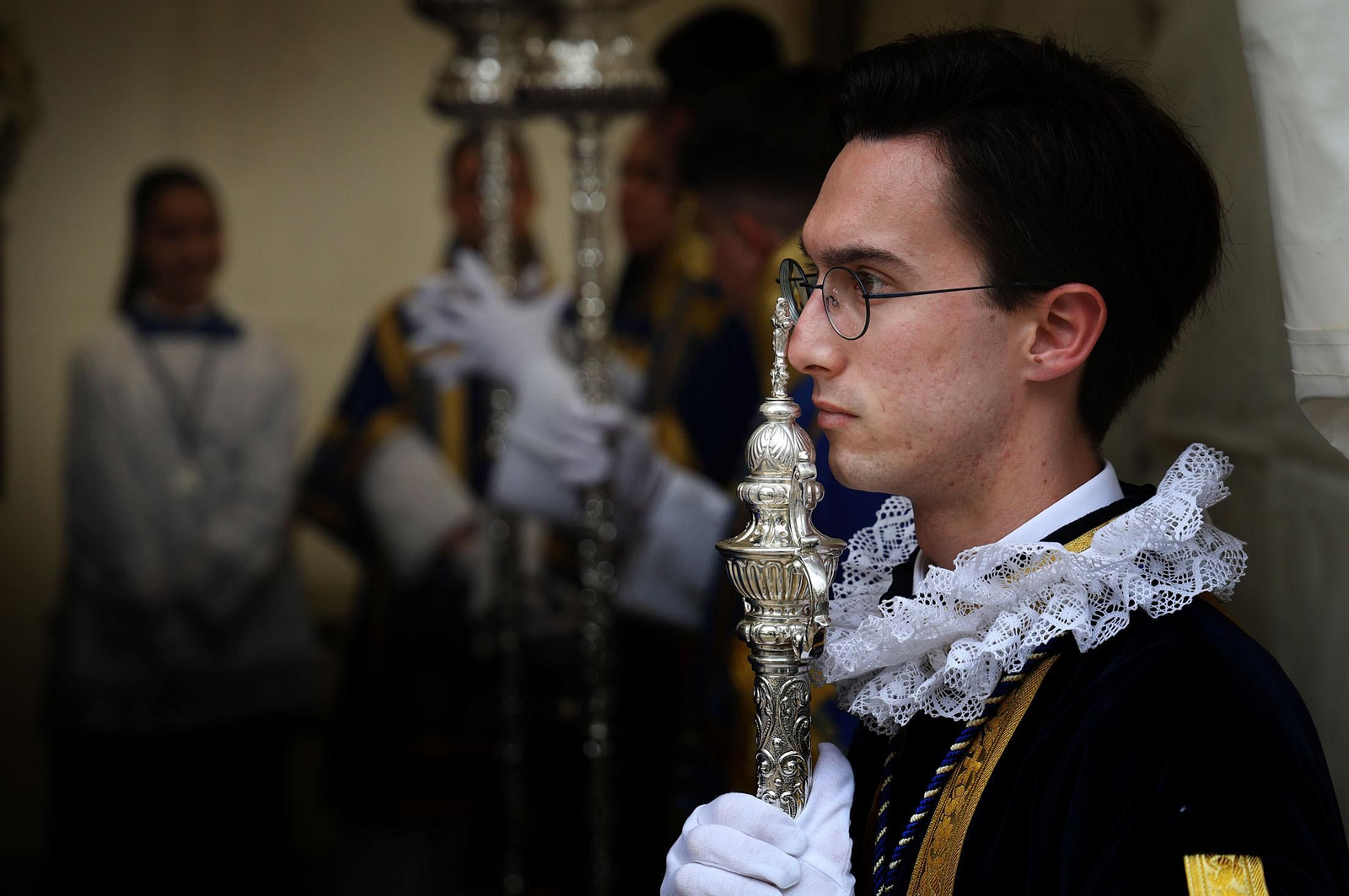 Imágenes de la procesión de la Virgen del Prado en el Viernes de Dolores