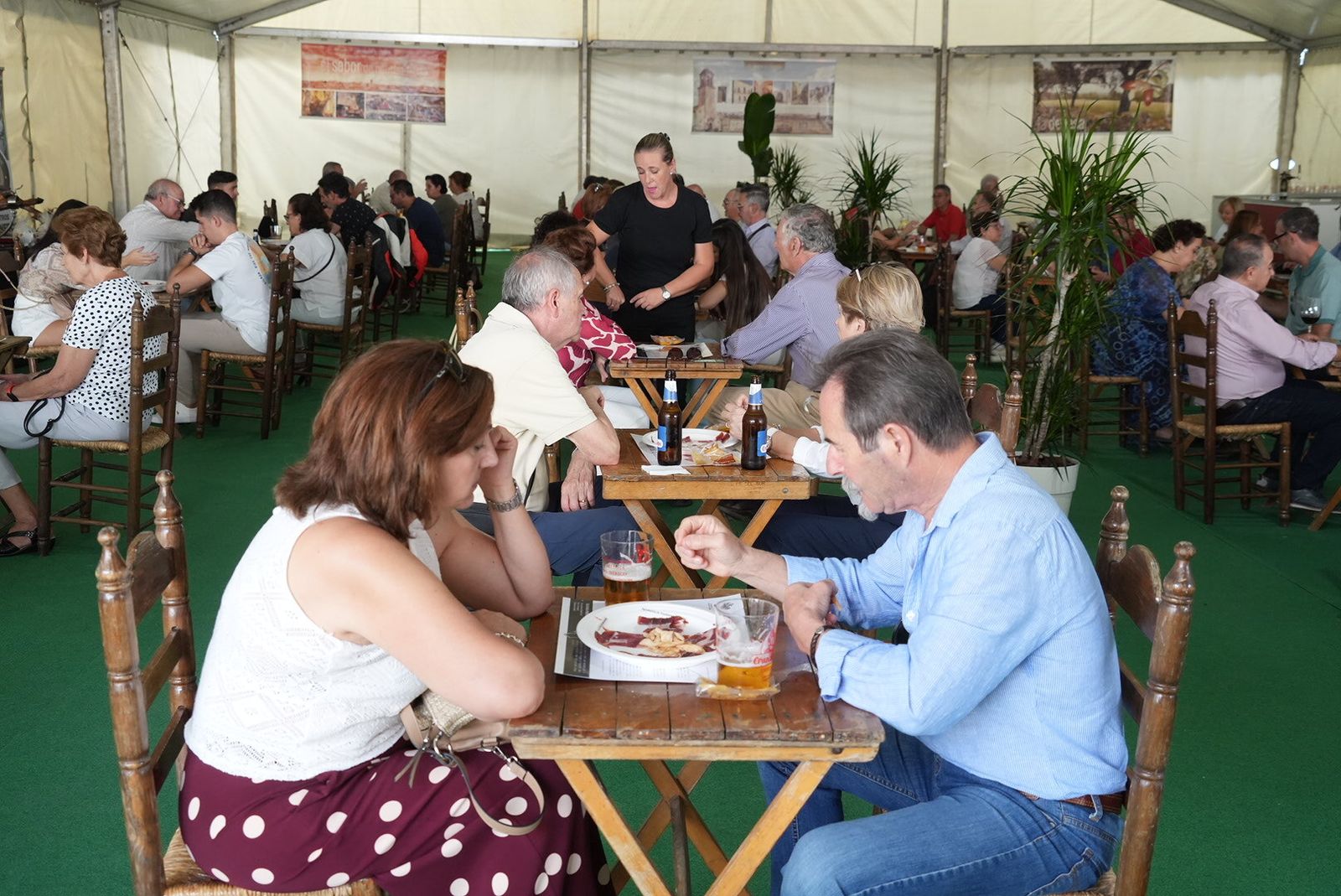 El día grande de la Feria del Jamón de Villanueva de Córdoba, en imágenes