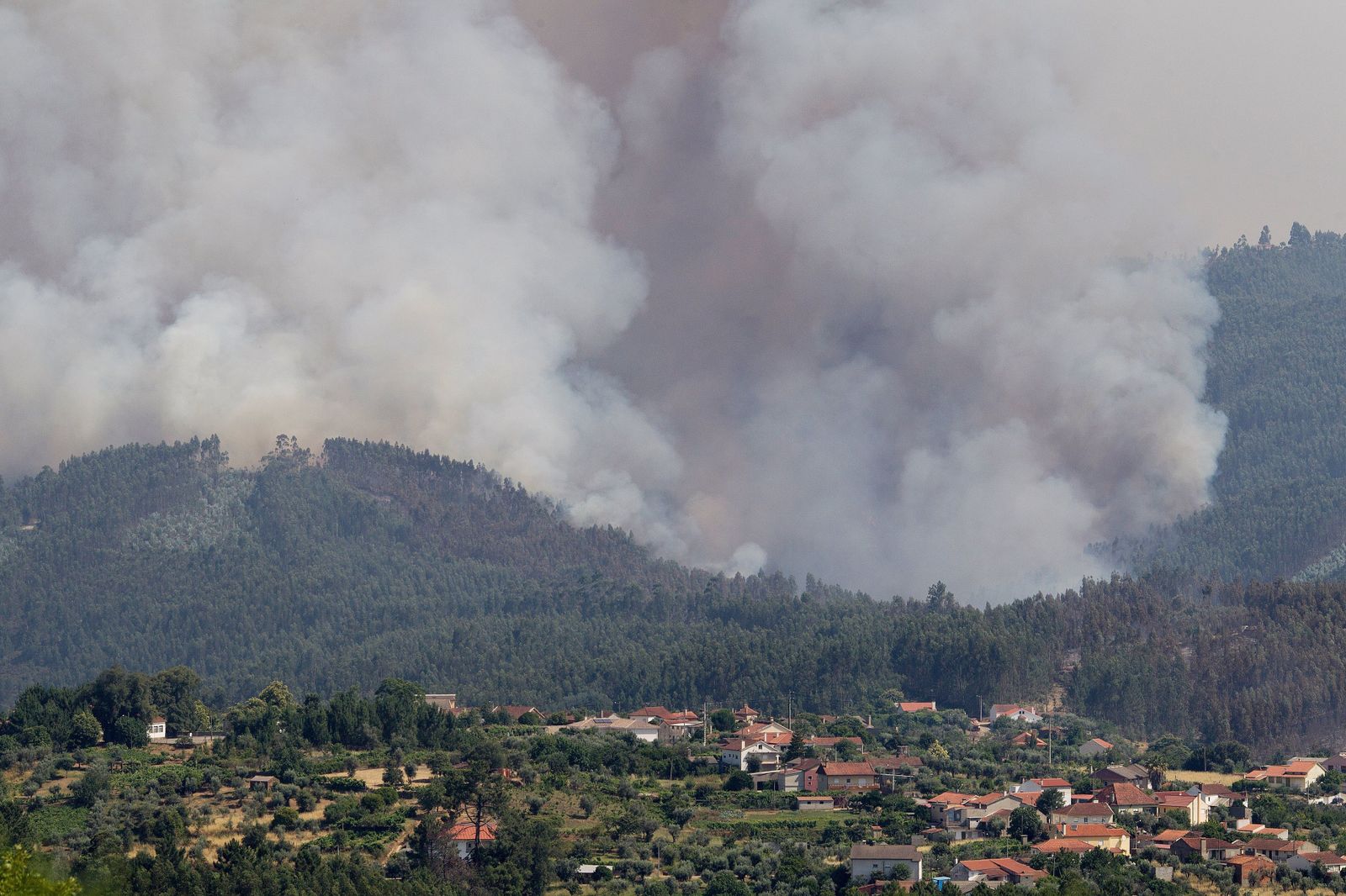 El incendio en Pedrógão Grande, en imágenes