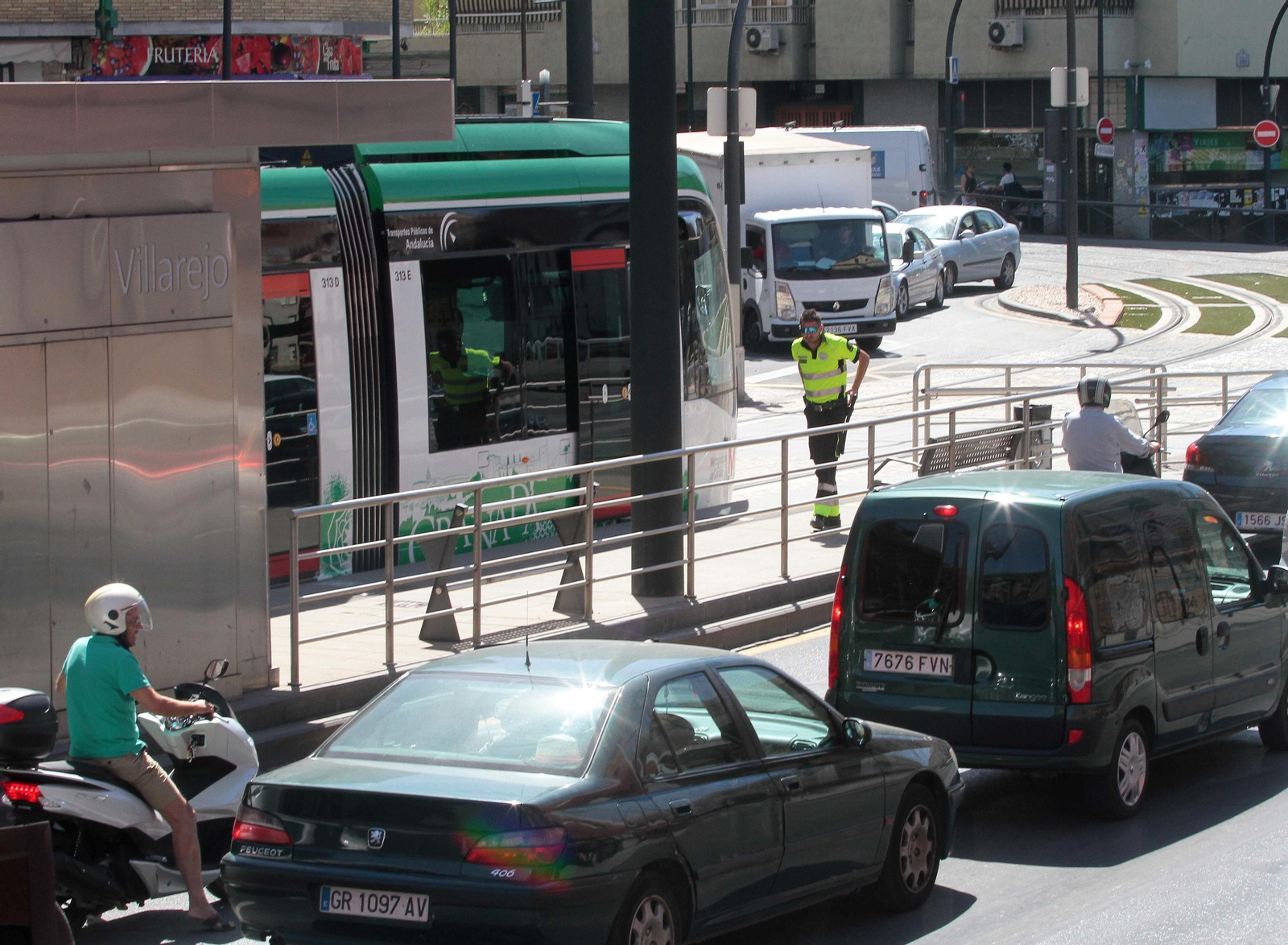 La imágenes de las pruebas del tranvía