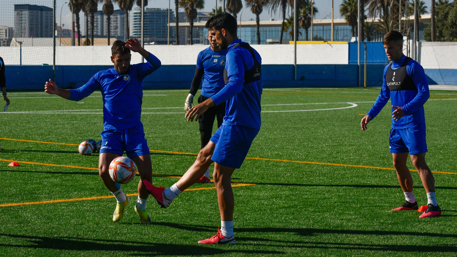 Las fotos del entrenamiento de la Balona