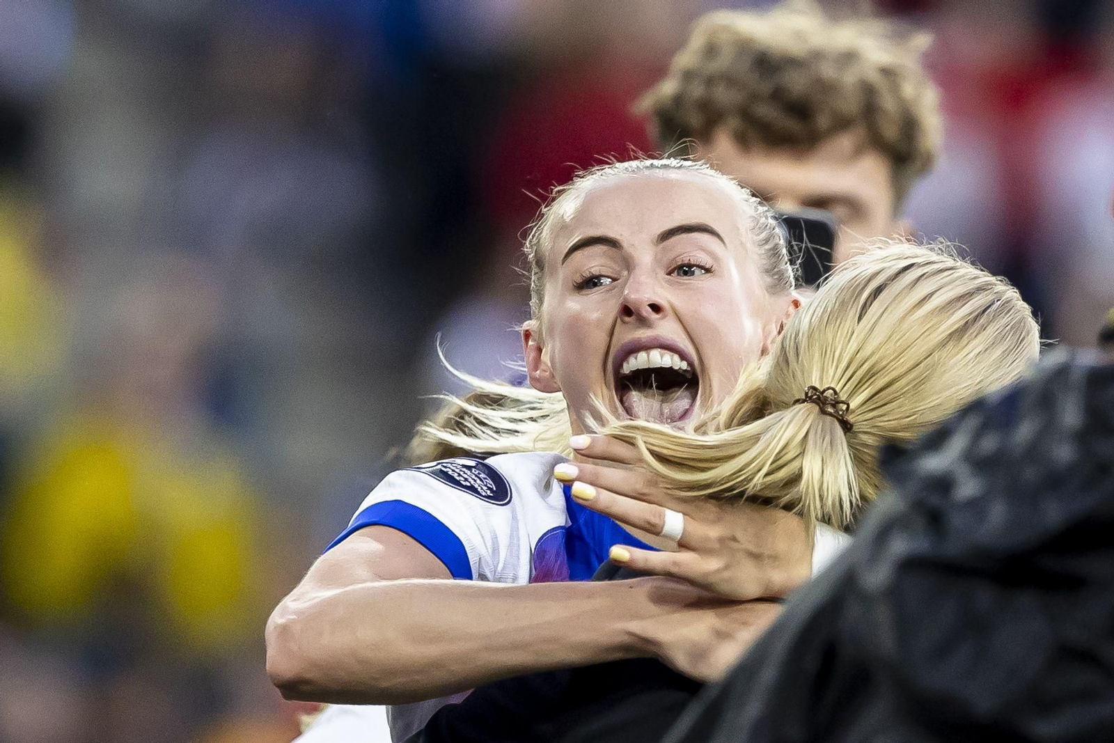 Las mejores imágenes de la final España - Inglaterra de la Eurocopa femenina