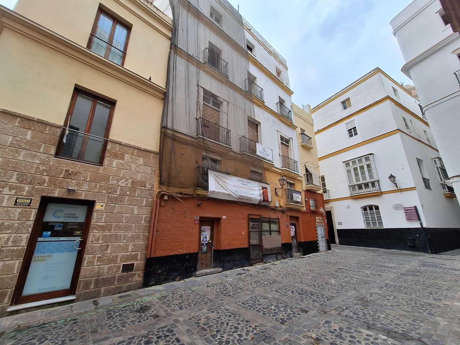 Edificio sobre el que se va a actuar en el corazón del Pópulo.