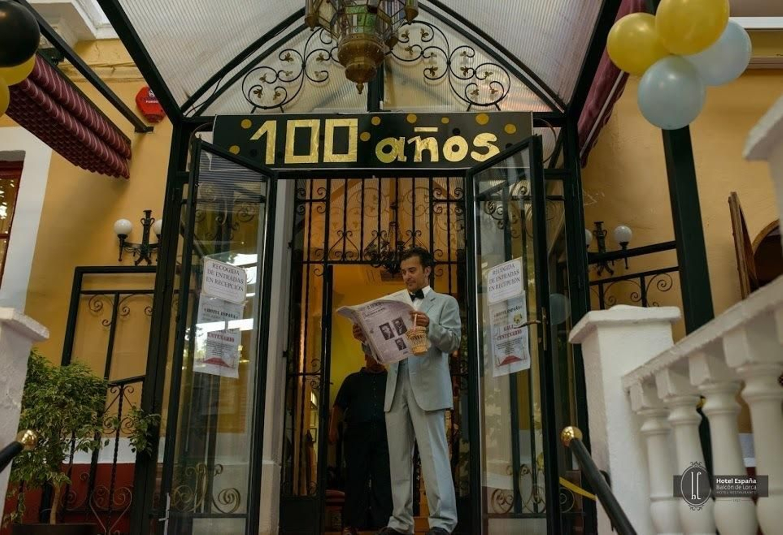 Lorca 'vuelve' al histórico Hotel España de Lanjarón