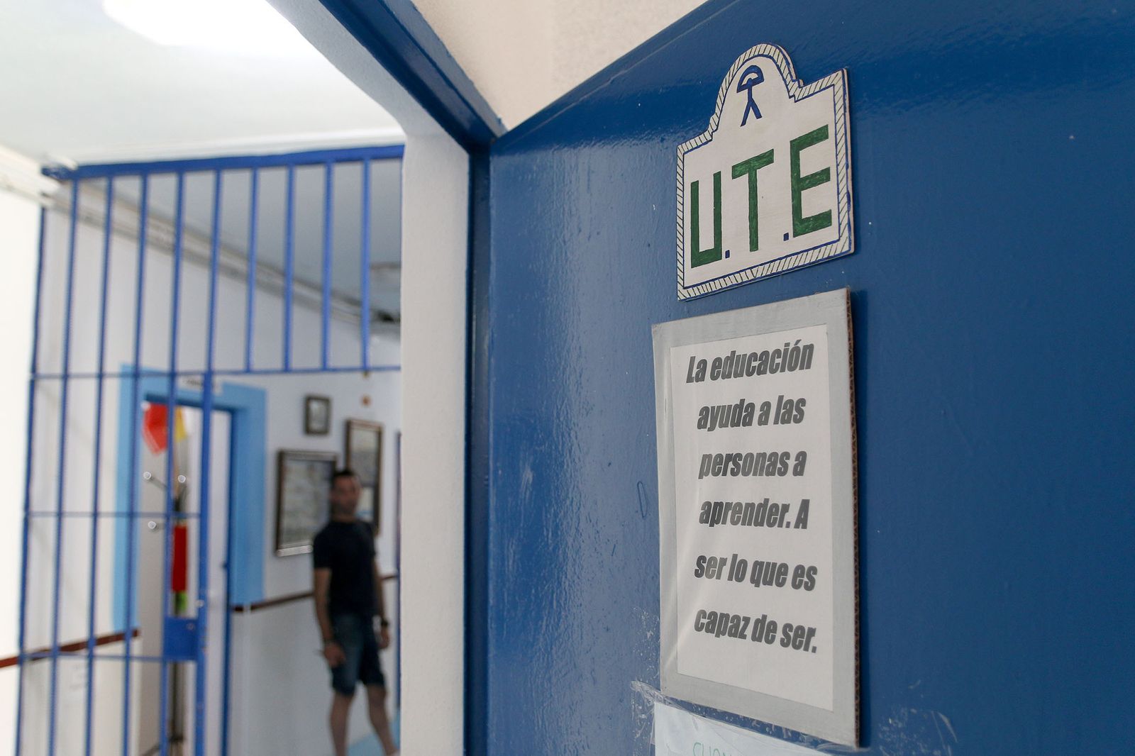 La UTE en la cárcel almeriense de El Acebuche.